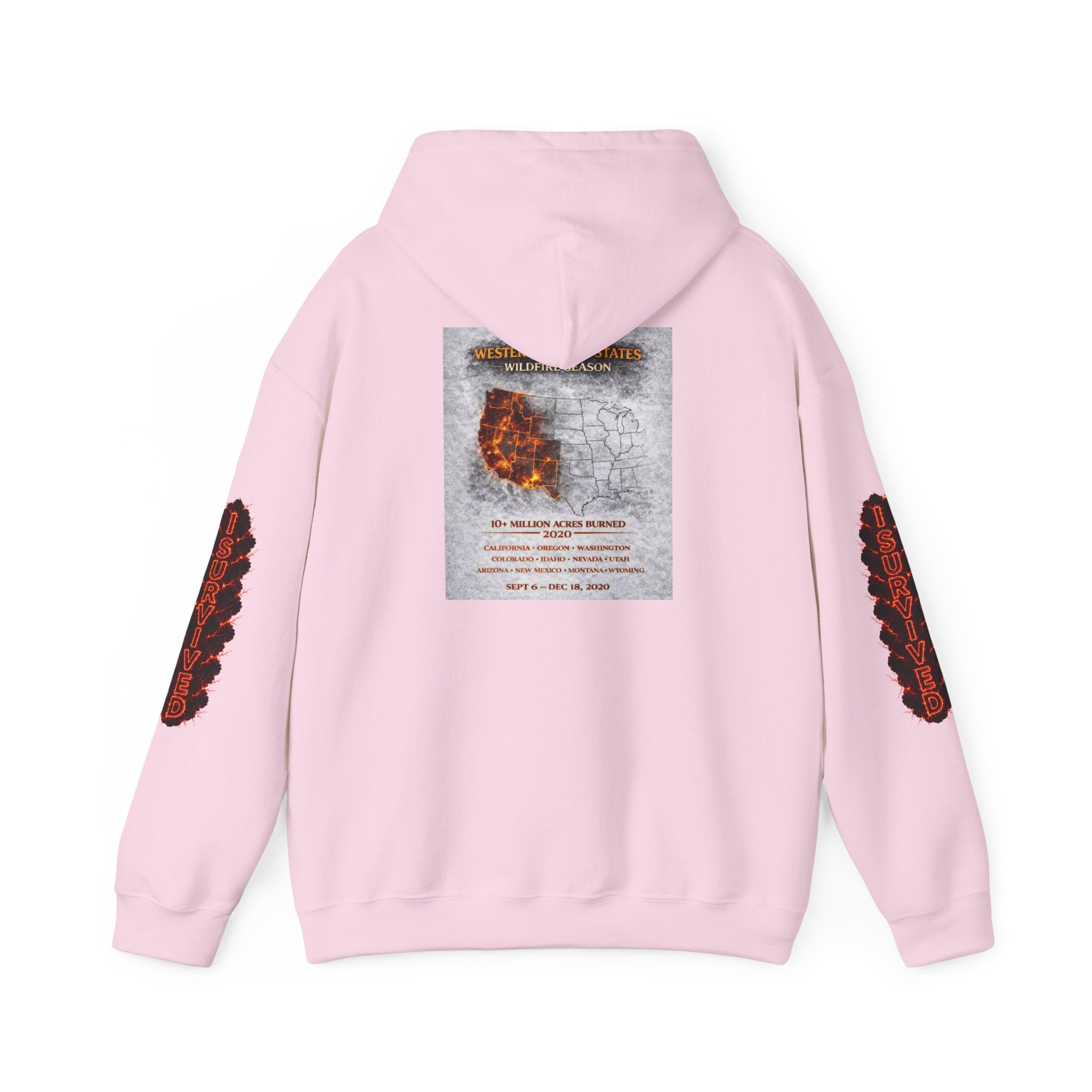 I Survived 2020 — Director's Cut S2:E4 "Western U.S. Wildfire Season" | Mid-Season Finale Pt. 1 | Wildfire Edition Memorial Hoodie Sweatshirt