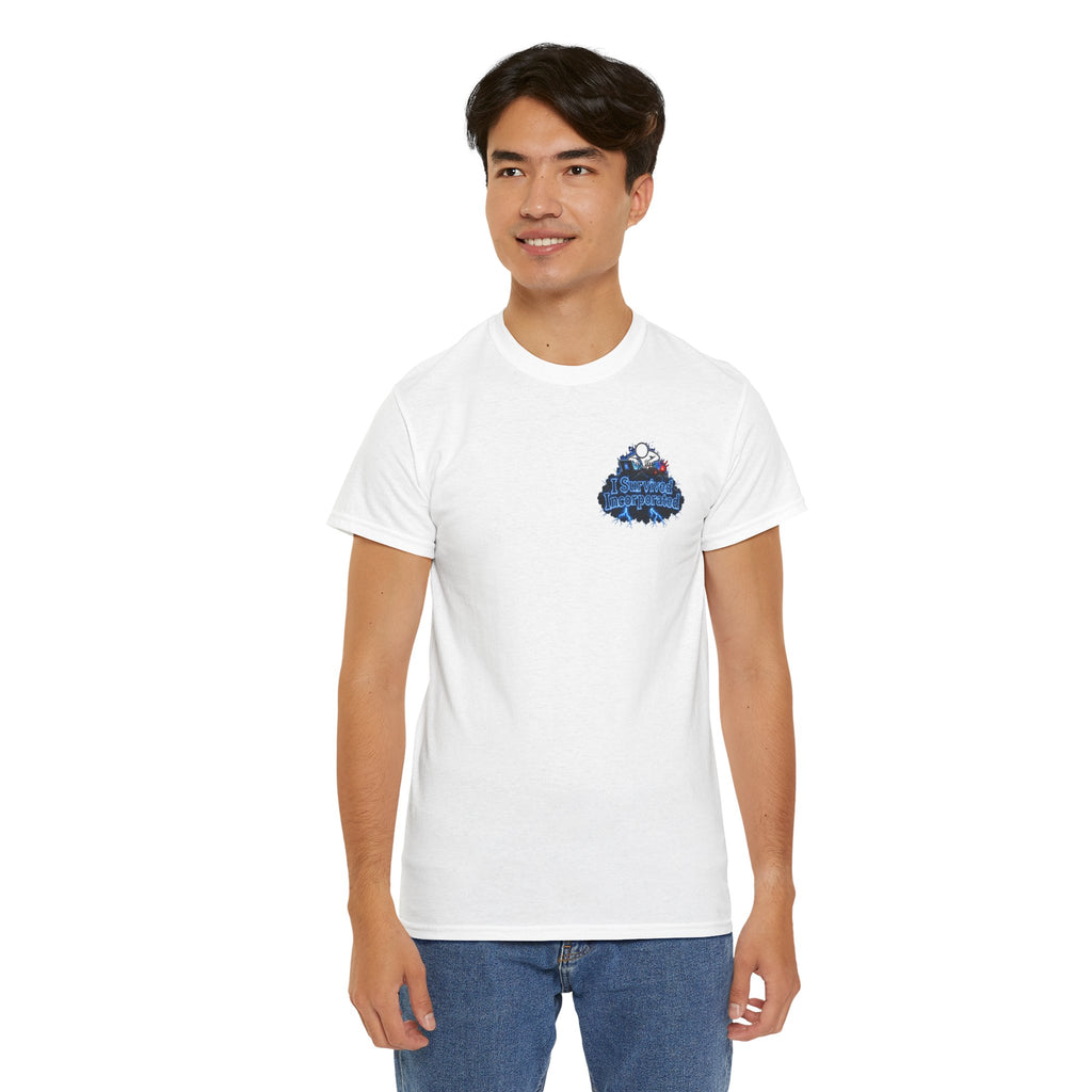 I Survived 2020 — "Please Stand By" Test Pattern Tee Lockdown Surveillance Edition Summer Exclusive Unisex Heavy Cotton Tee