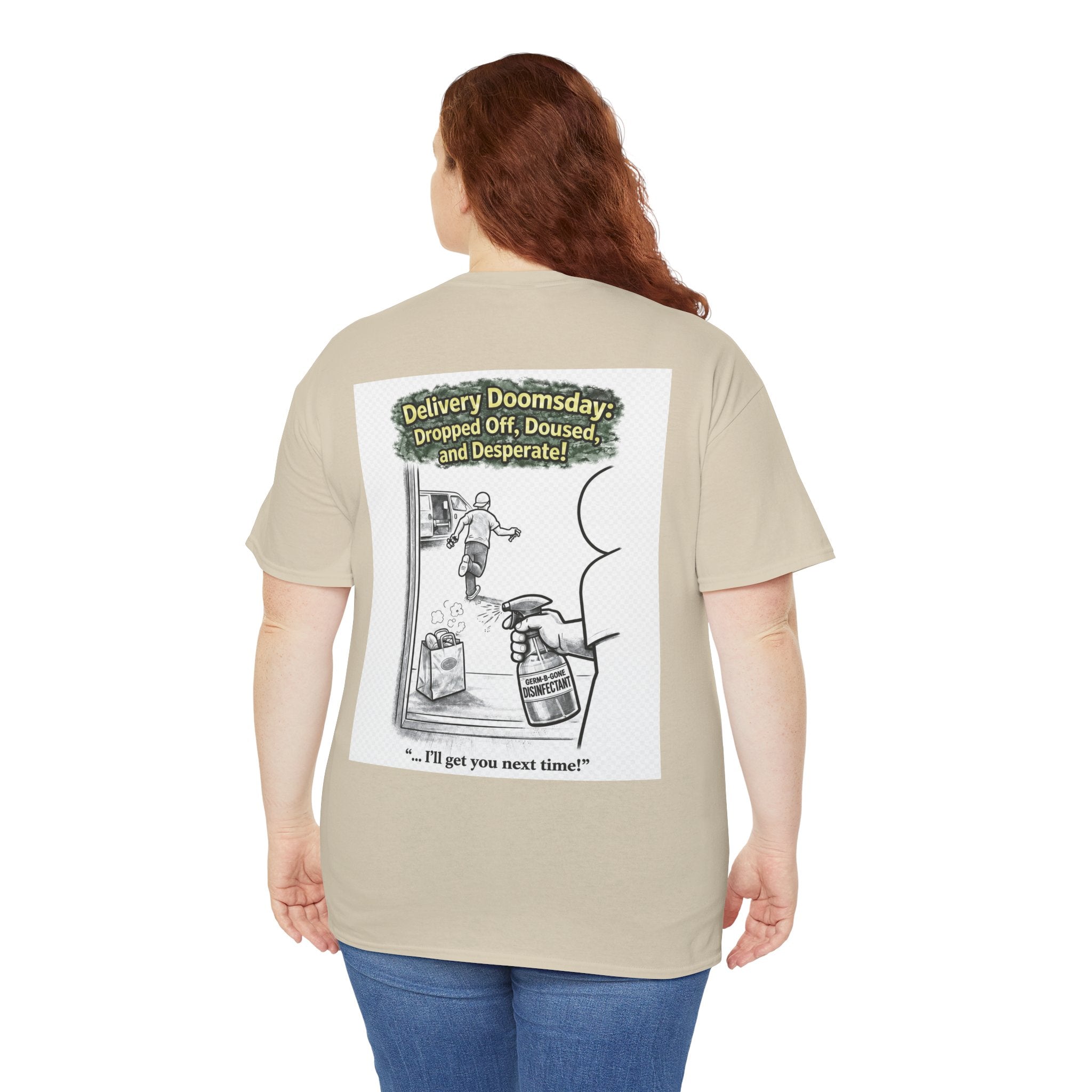 I Survived 2020 — S1:E5 "Delivery Doomsday" | Pandemic Edition Unisex Heavy Cotton Tee