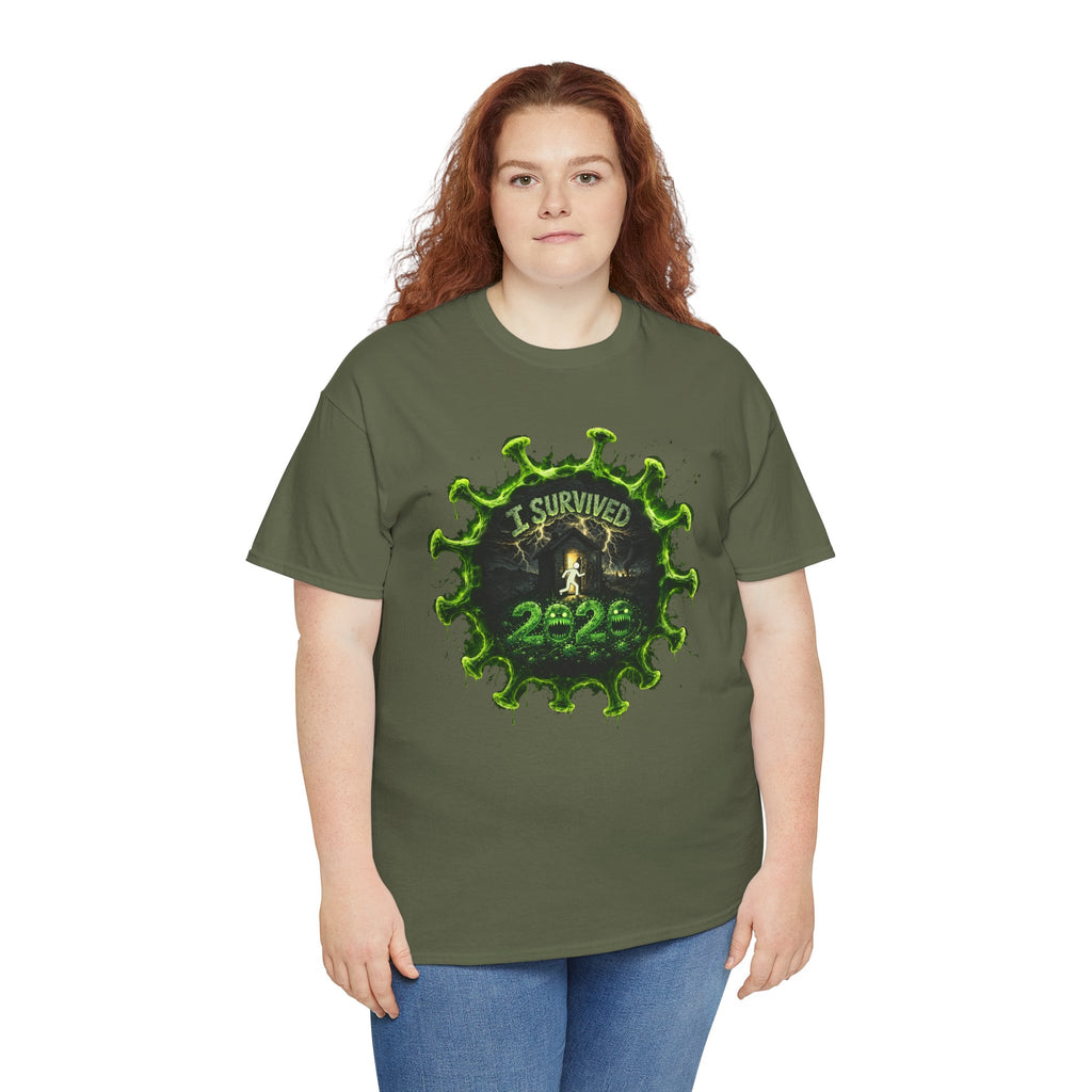 I Survived 2020 — Director's Cut S1:E5 "Delivery Doomsday" | Pandemic Edition Unisex Heavy Cotton Tee