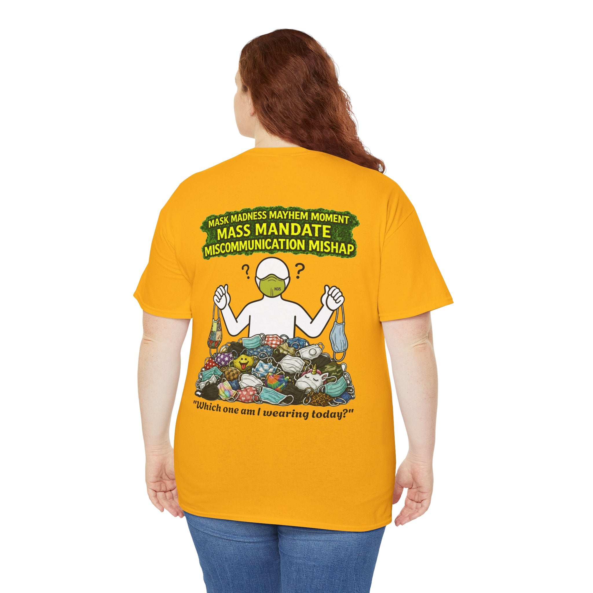 I Survived 2020 — PANDEMIC S1:E4: Director's Cut "Mask Madness" Unisex Heavy Cotton Tee