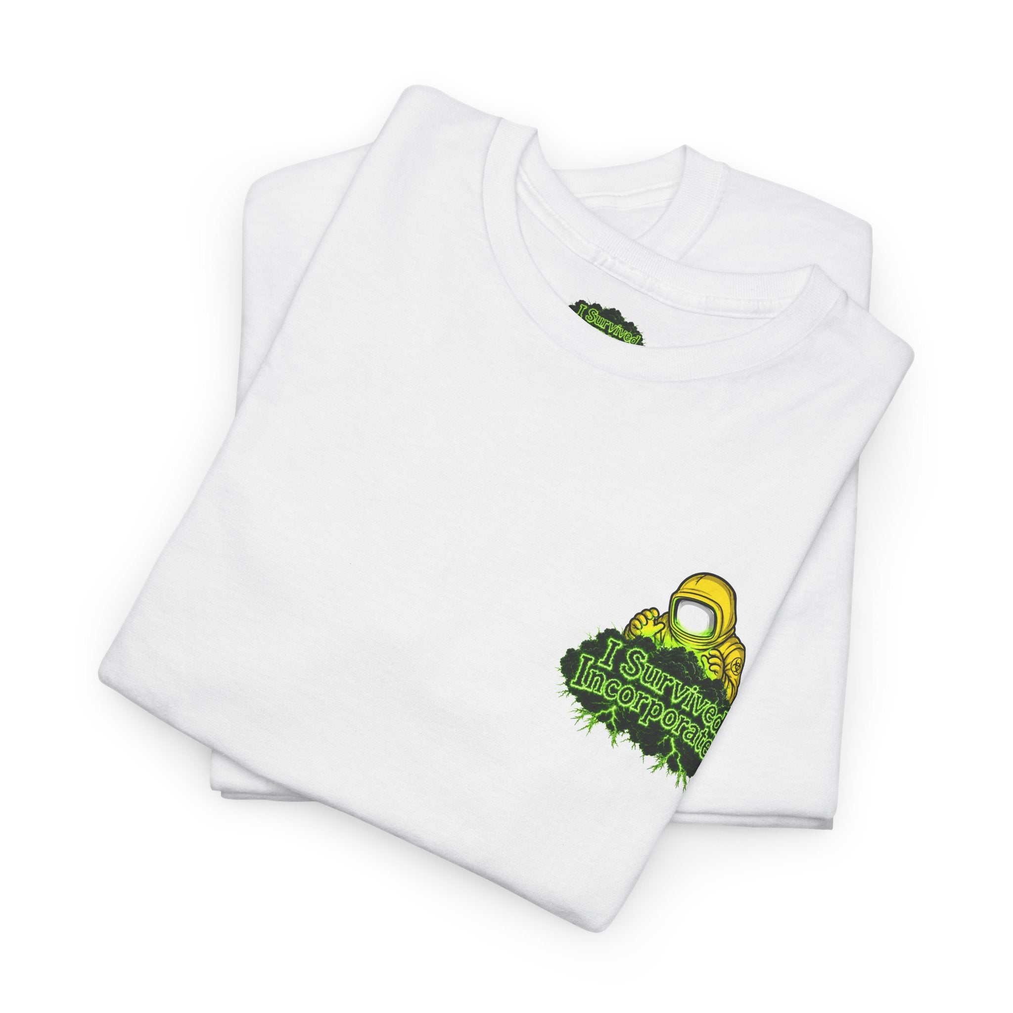 I Survived 2020 — "Please Stand By" Test Pattern Toxic Signal Tee Summer Premiere Unisex Heavy Cotton Tee