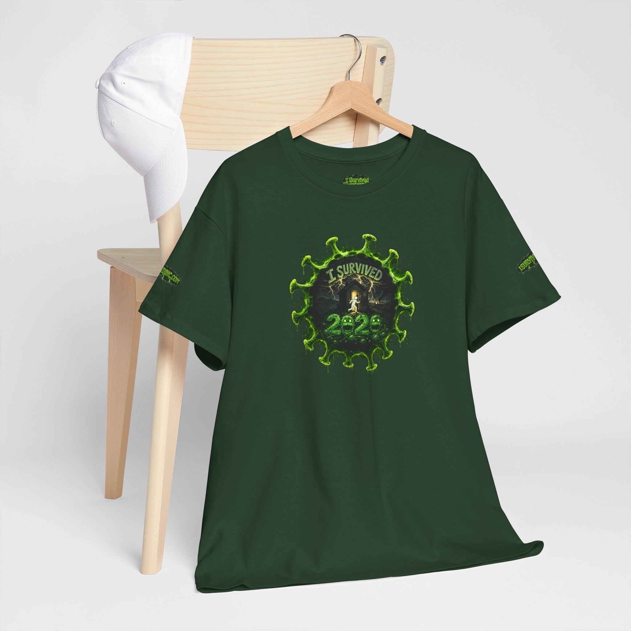 I Survived 2020 — PANDEMIC S1:E5: Director's Cut Special Edition "Delivery Doomsday" Unisex Heavy Cotton Tee