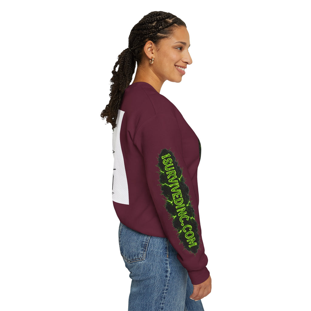 I Survived 2020 — S1:E5 "Delivery Doomsday" | Pandemic Edition Unisex Heavy Blend™ Crewneck Sweatshirt