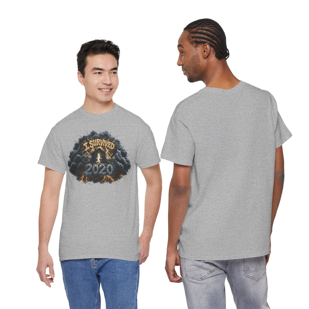 I Survived 2020 — Director's Cut Original Design Teaser Tee | Season 1 Premiere Drop Unisex Heavy Cotton Tee