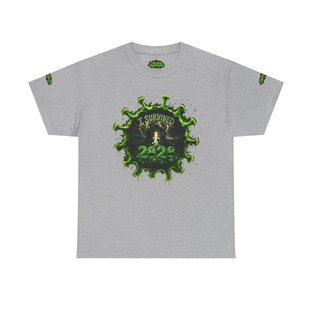 I Survived 2020 — Director's Cut S1:E1 "COVID-19: The Coronavirus" | Pandemic Edition Unisex Heavy Cotton Tee (SPECIAL EDITION)