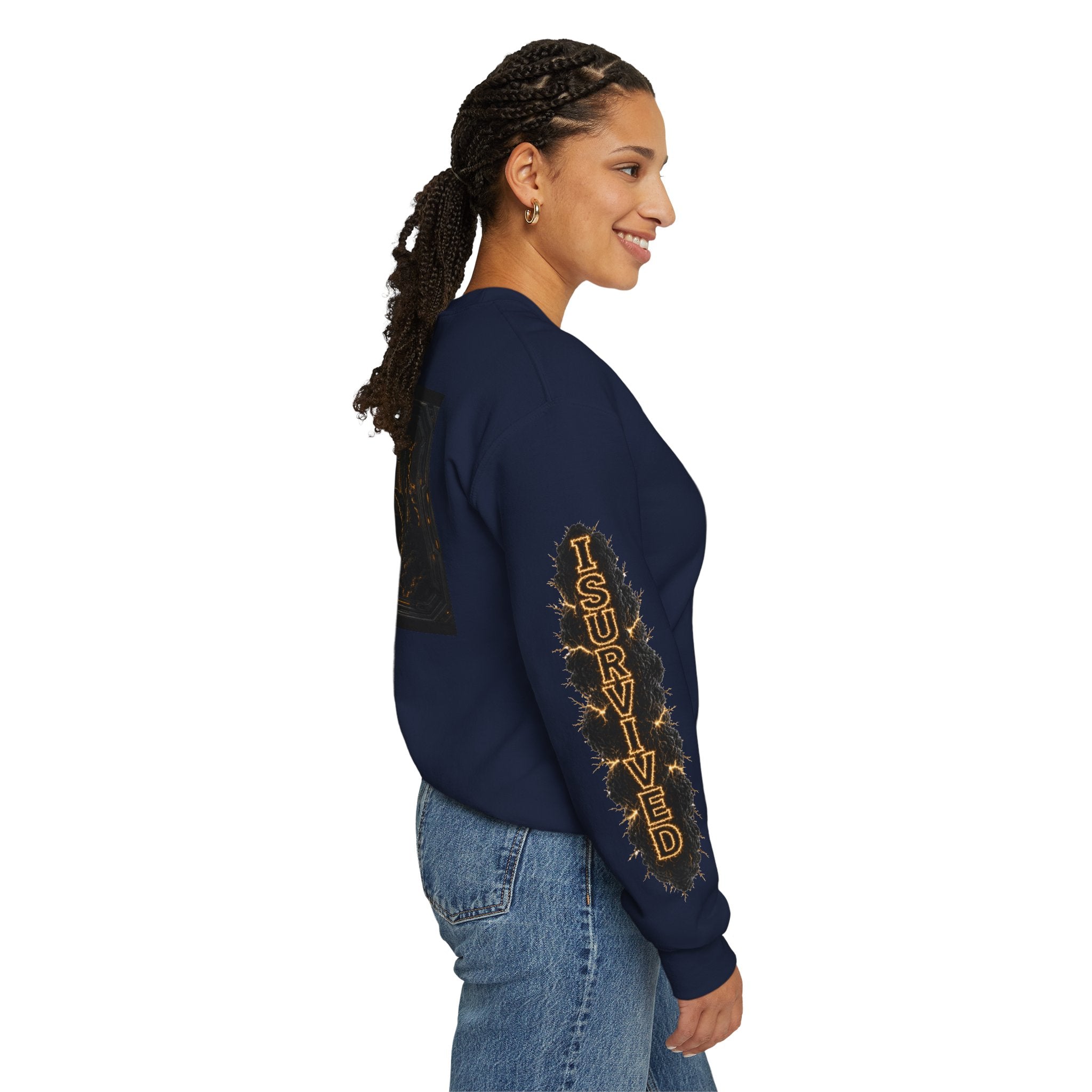 I Survived 2020 — Original PILOT Design: Director's Cut Special Edition Unisex Heavy Blend™ Crewneck Sweatshirt