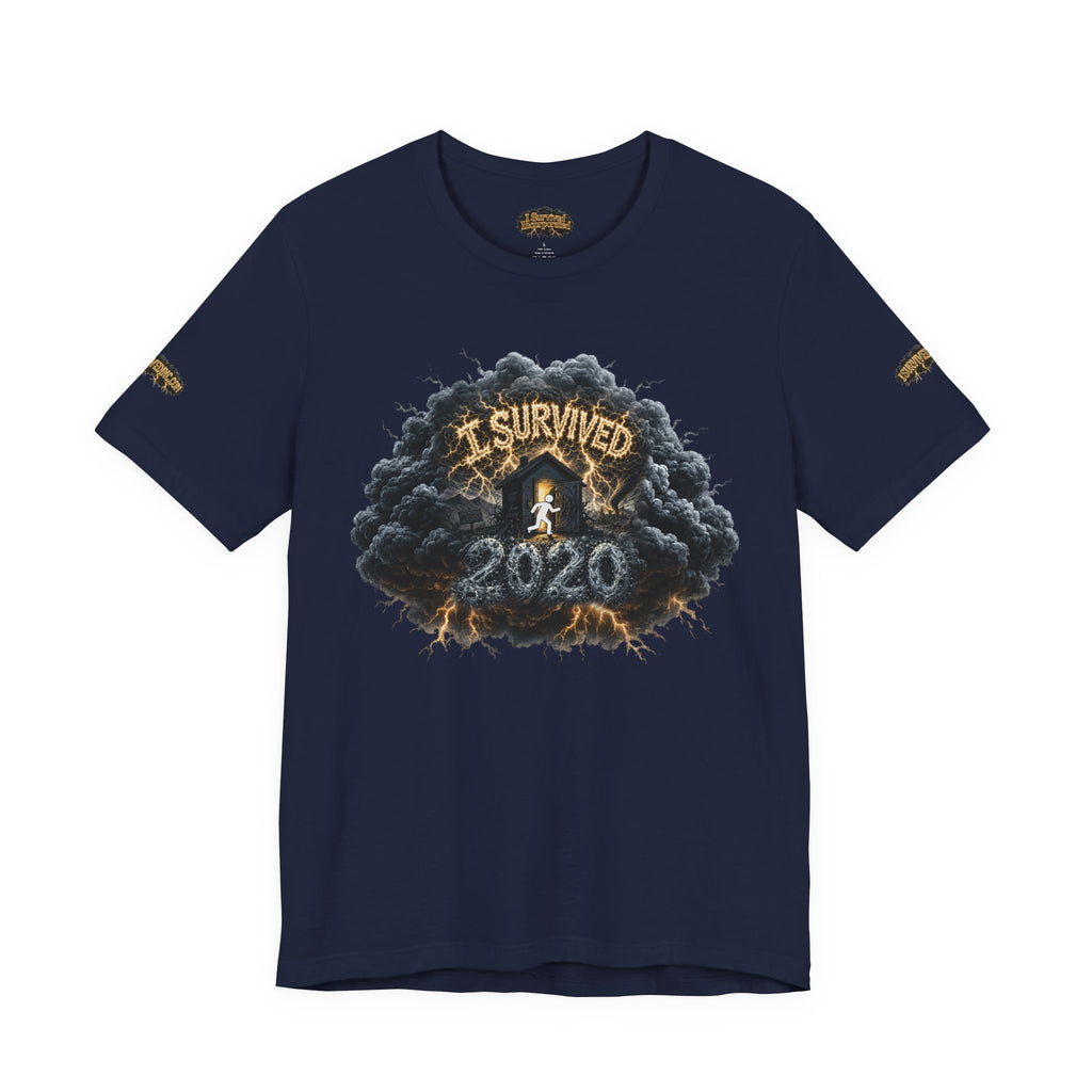 I Survived 2020 — Director's Cut Original Design Teaser Tee | Season 1 Premiere Drop Unisex Jersey Short Sleeve Tee