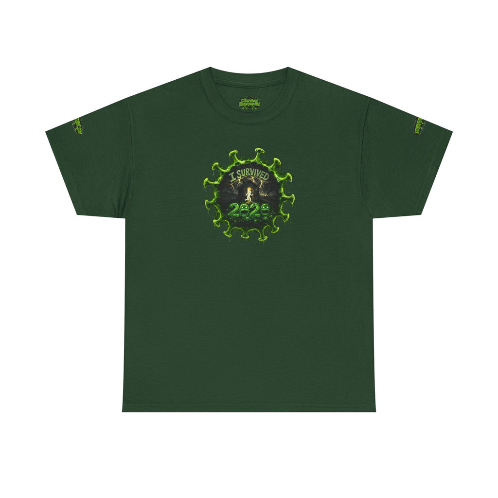 I Survived 2020 — PANDEMIC S1:E4: Director's Cut Special Edition "Mask Madness" Unisex Heavy Cotton Tee
