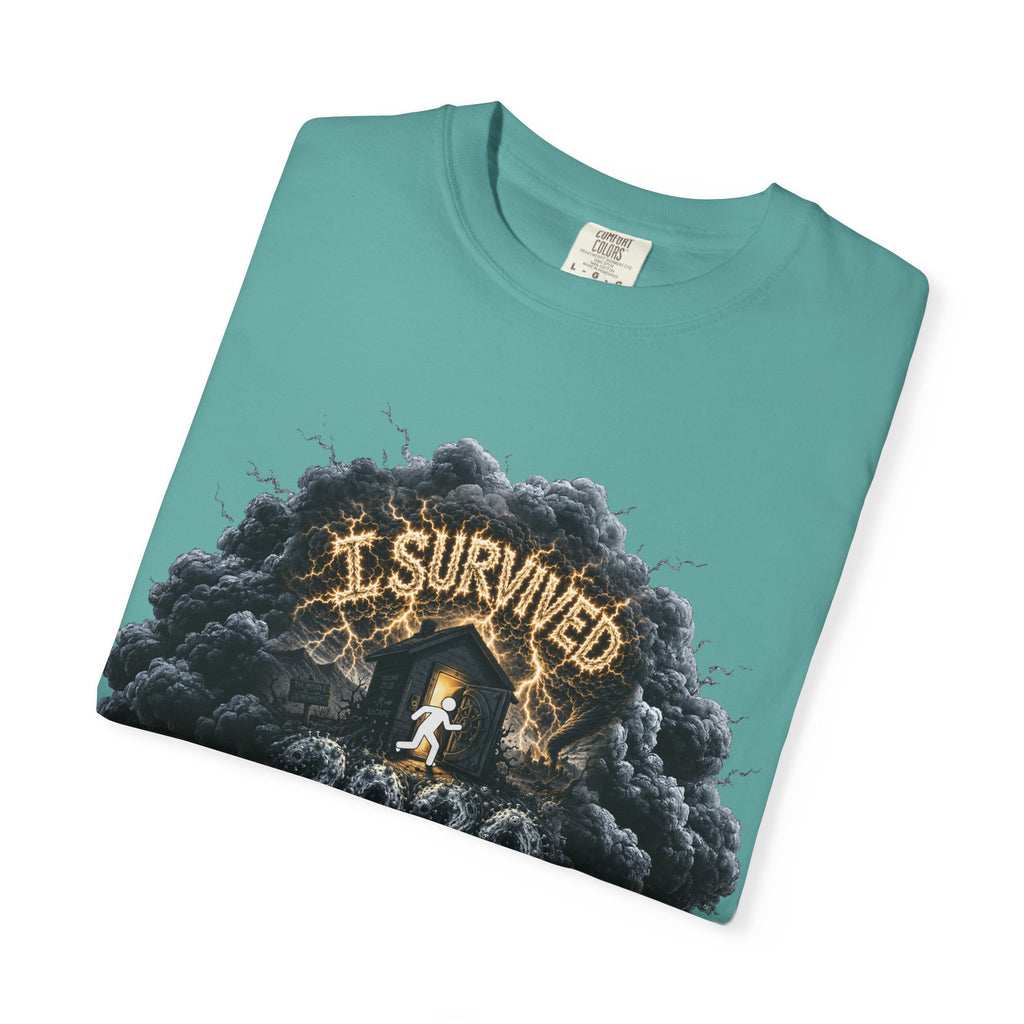 I Survived 2020 — Director's Cut Original Design Teaser Tee | Season 1 Premiere Drop Unisex Garment-Dyed T-shirt