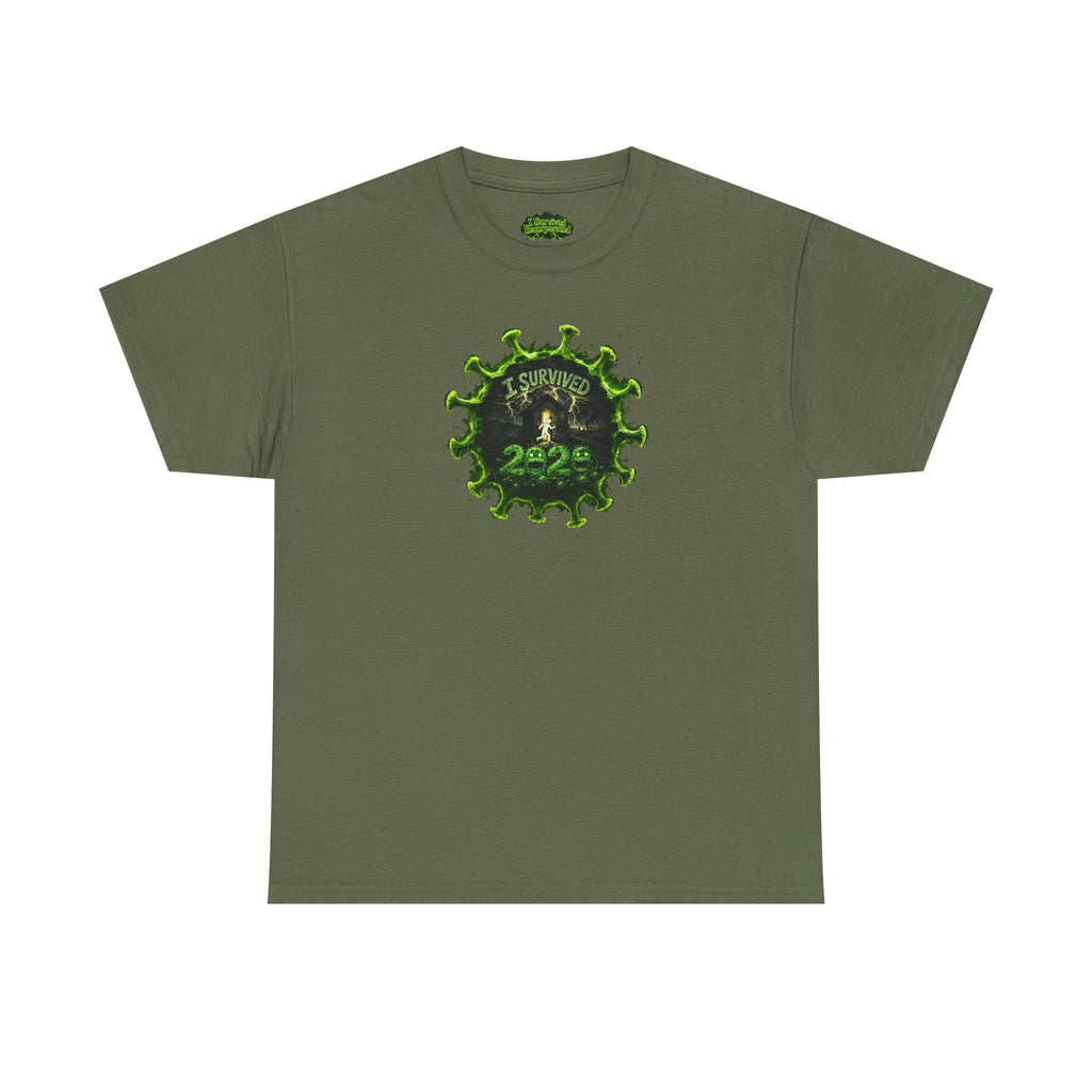 I Survived 2020 — PANDEMIC S1:E3: Director's Cut "The Jab!" Unisex Heavy Cotton Tee
