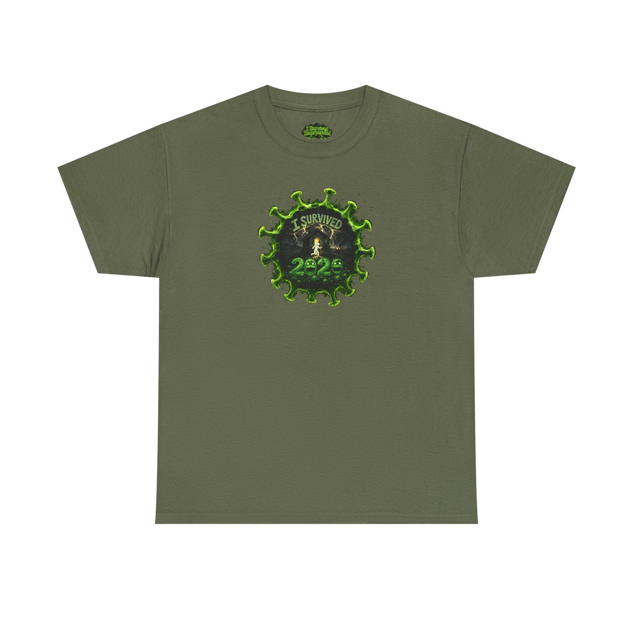 I Survived 2020 — PANDEMIC S1:E3: Director's Cut "The Jab!" Unisex Heavy Cotton Tee