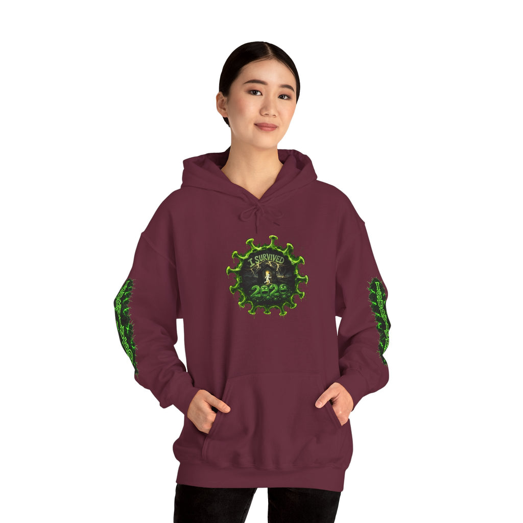 I Survived 2020 — Director's Cut S1:E4 "Mask Madness Mayhem Moment" | Pandemic Edition Hoodie Sweatshirt