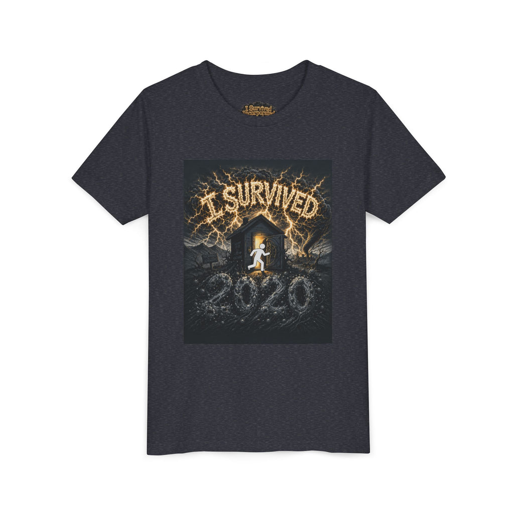I Survived 2020 — Original Design Teaser Tee | Season 1 Premiere Drop Youth Short Sleeve Tee (SPECIAL EDITION)