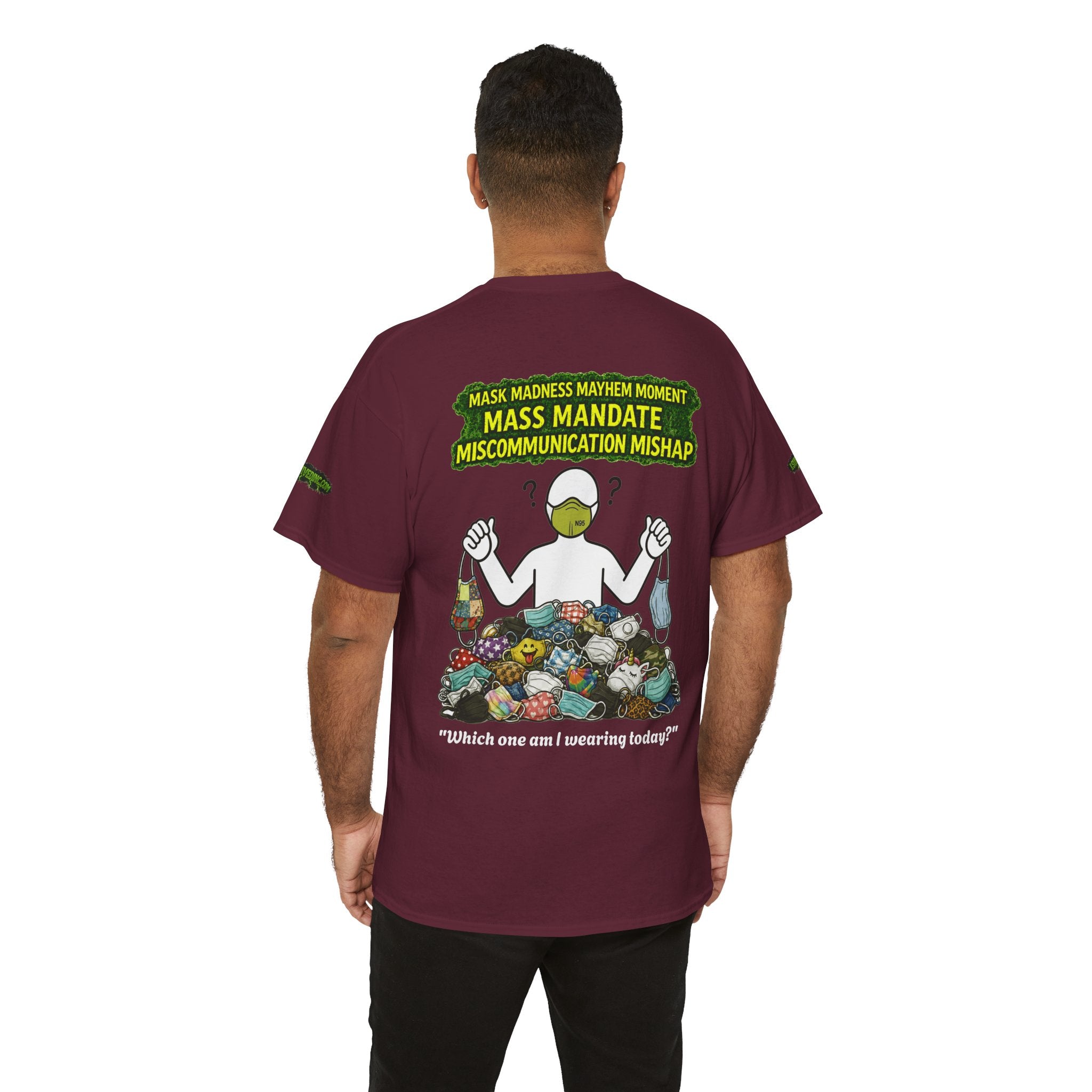 I Survived 2020 — PANDEMIC S1:E4: Special Edition "Mask Madness" Unisex Heavy Cotton Tee