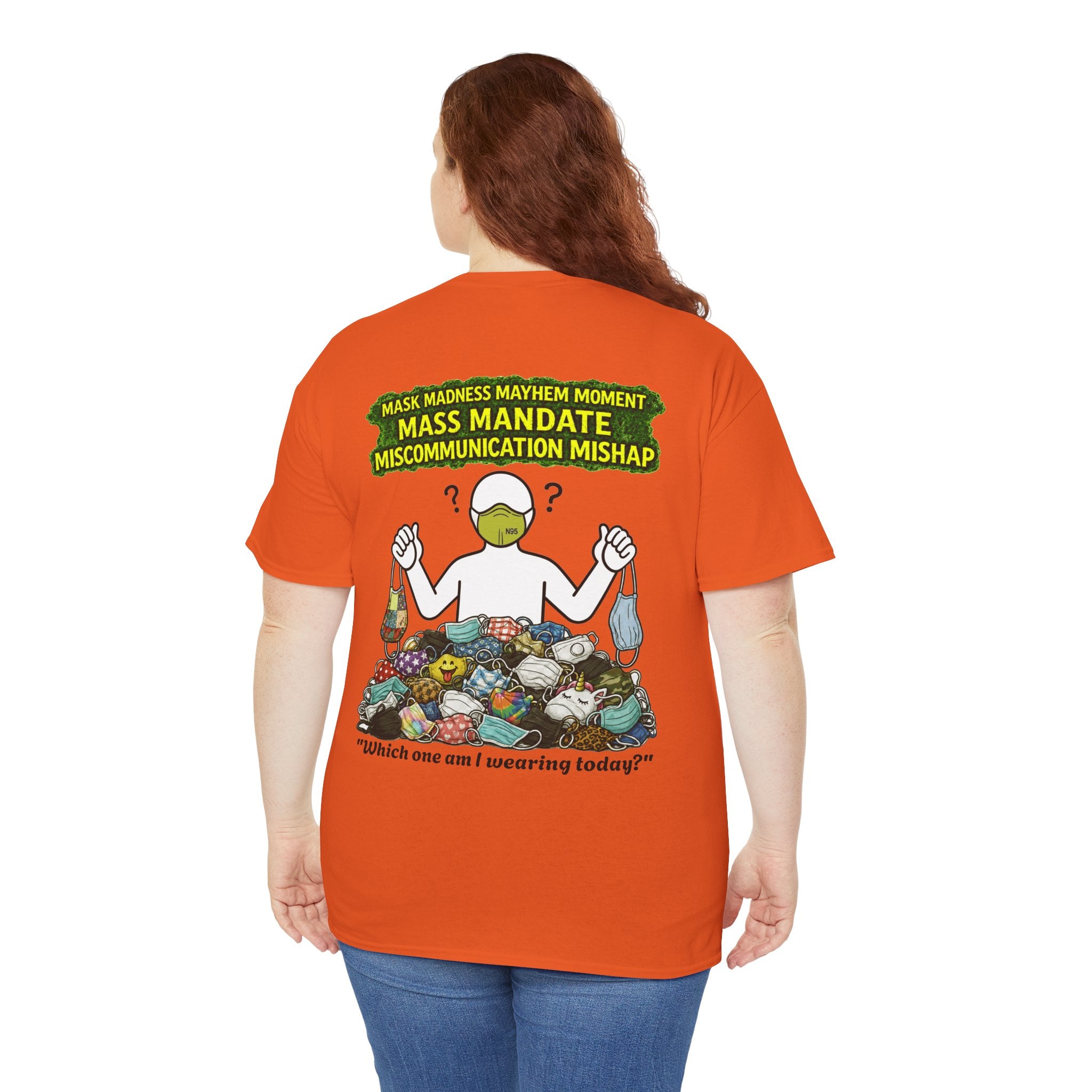 Sobreviví al 2020 — T1:E4 "Caos en Mascarillas: Un Momento de Locura" | Camiseta Unisex de Algodón Grueso Edición Pandemia (EDICIÓN ESPECIAL)