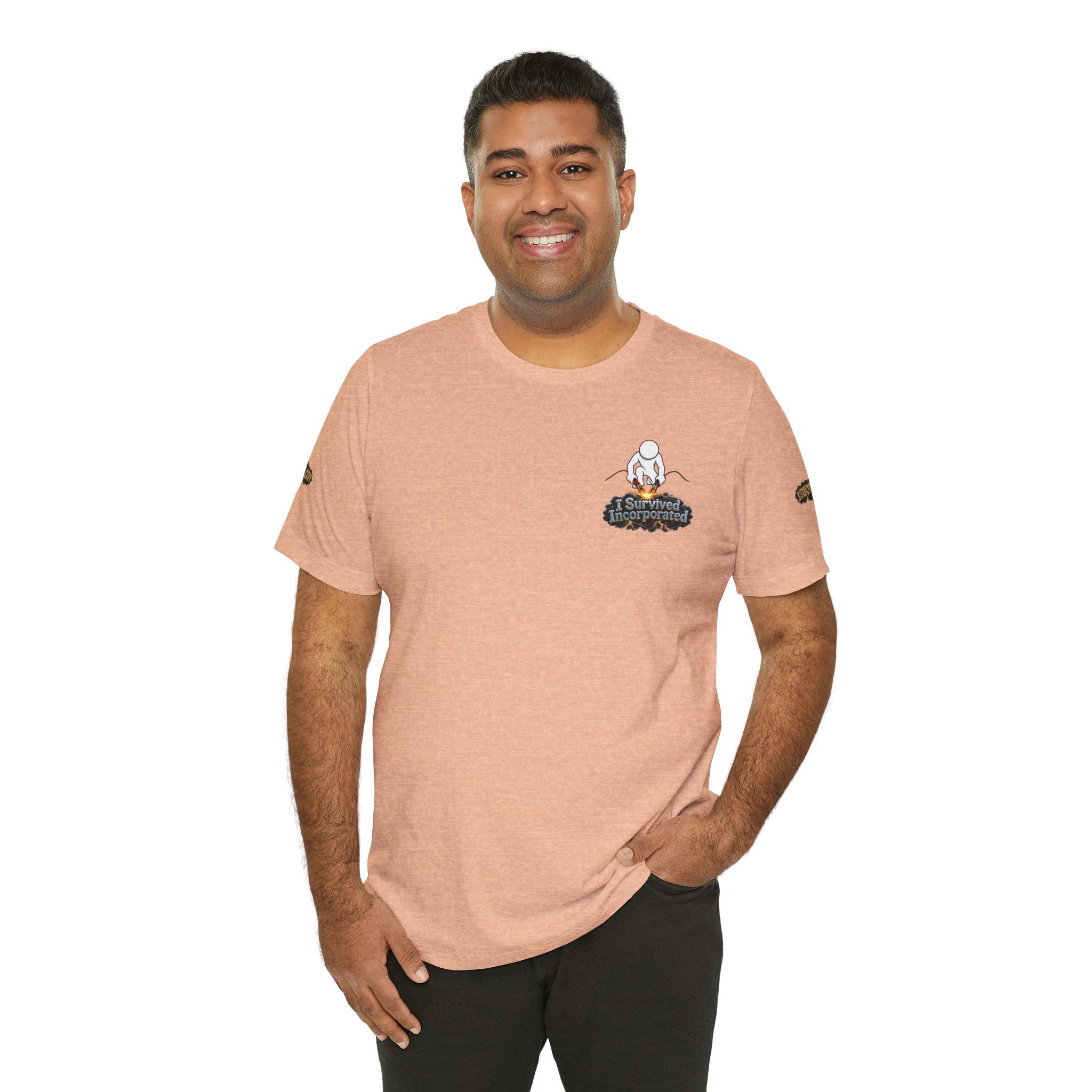 I Survived 2020 — "Please Stand By" Test Pattern Tee Special Edition Summer Premier Unisex Jersey Short Sleeve Tee