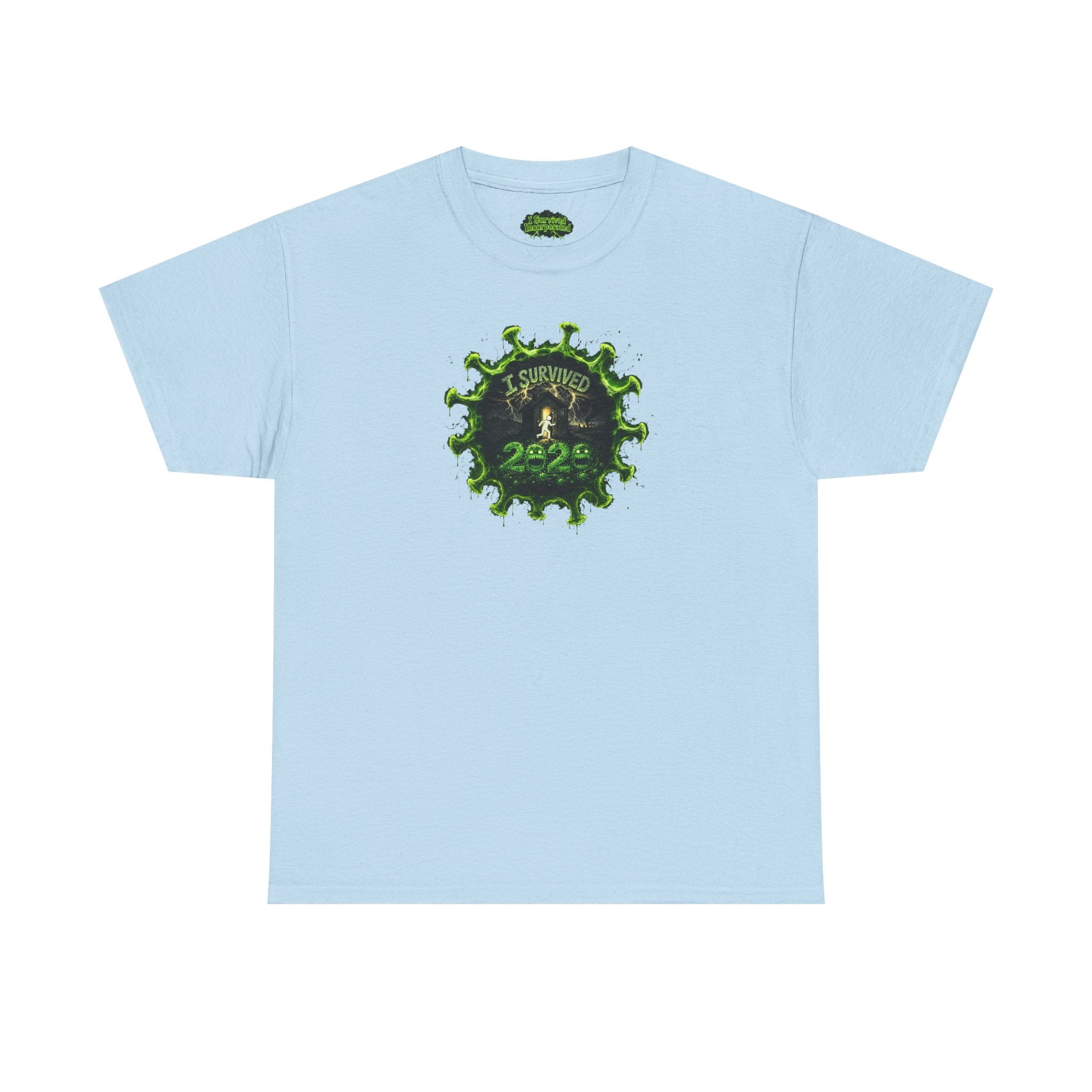 I Survived 2020 — PANDEMIC S1:E2: Director's Cut "The Coming of COVID" Unisex Heavy Cotton Tee