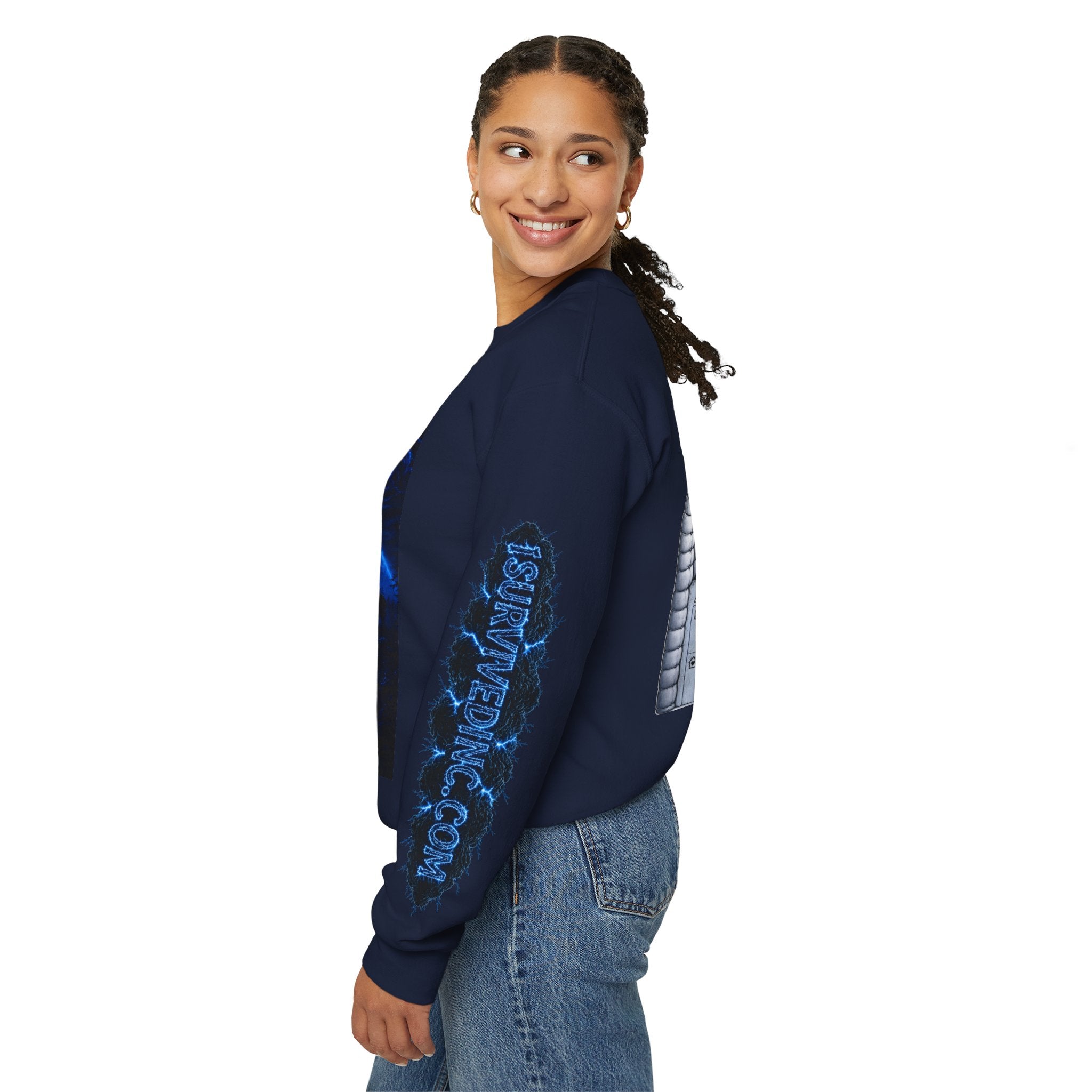 I Survived 2020 — LOCKDOWN S3:E1: "Quarantine" Unisex Heavy Blend™ Crewneck Sweatshirt