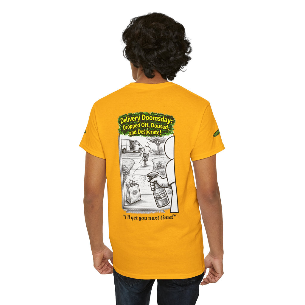 I Survived 2020 — PANDEMIC S1:E5: Director's Cut Special Edition "Delivery Doomsday" Unisex Heavy Cotton Tee