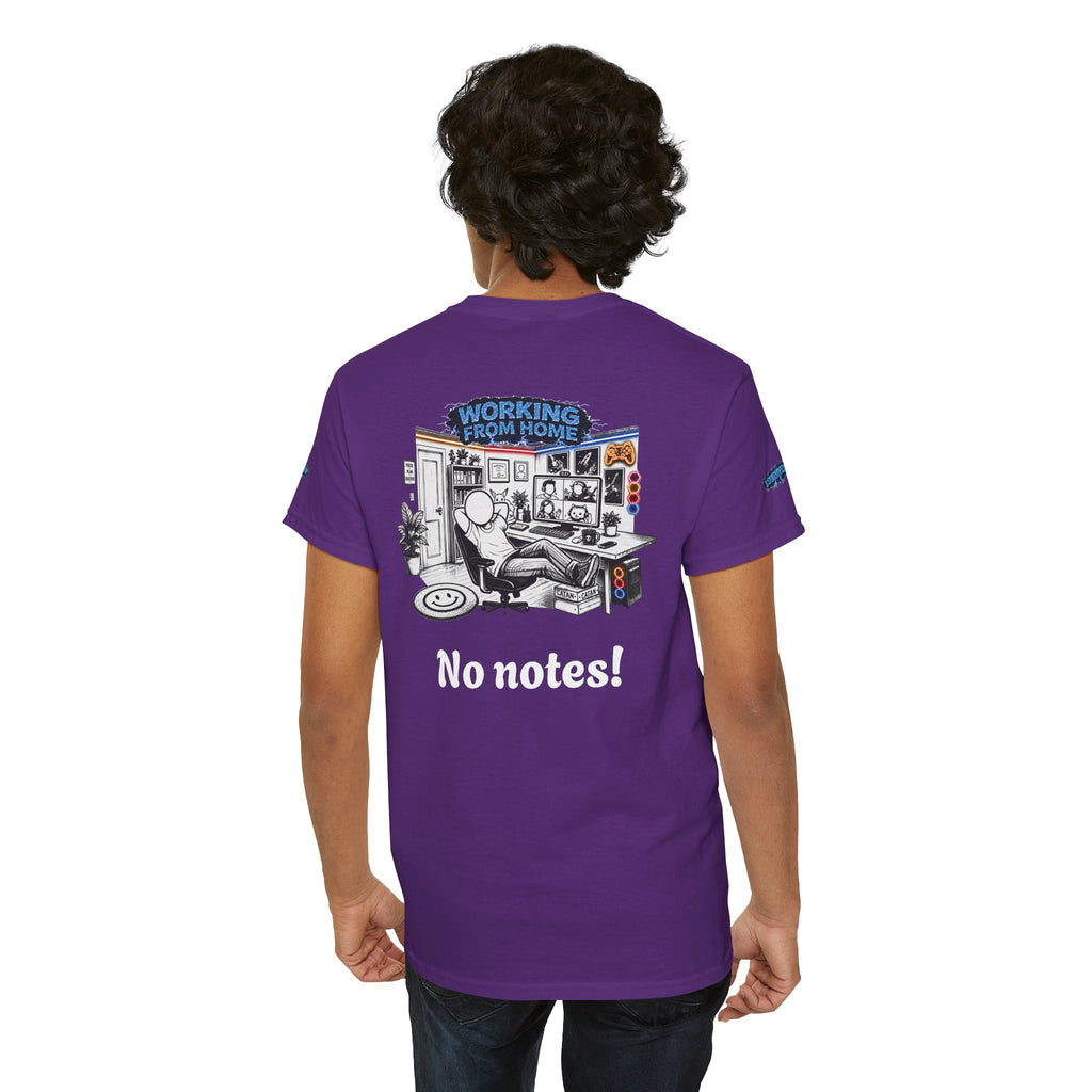 I Survived 2020 — LOCKDOWN S3:E3: Director's Cut Special Edition "Working From Home" Unisex Heavy Cotton Tee