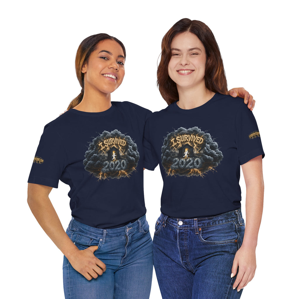 I Survived 2020 — Director's Cut Original Design Teaser Tee | Season 1 Premiere Drop Unisex Jersey Short Sleeve Tee
