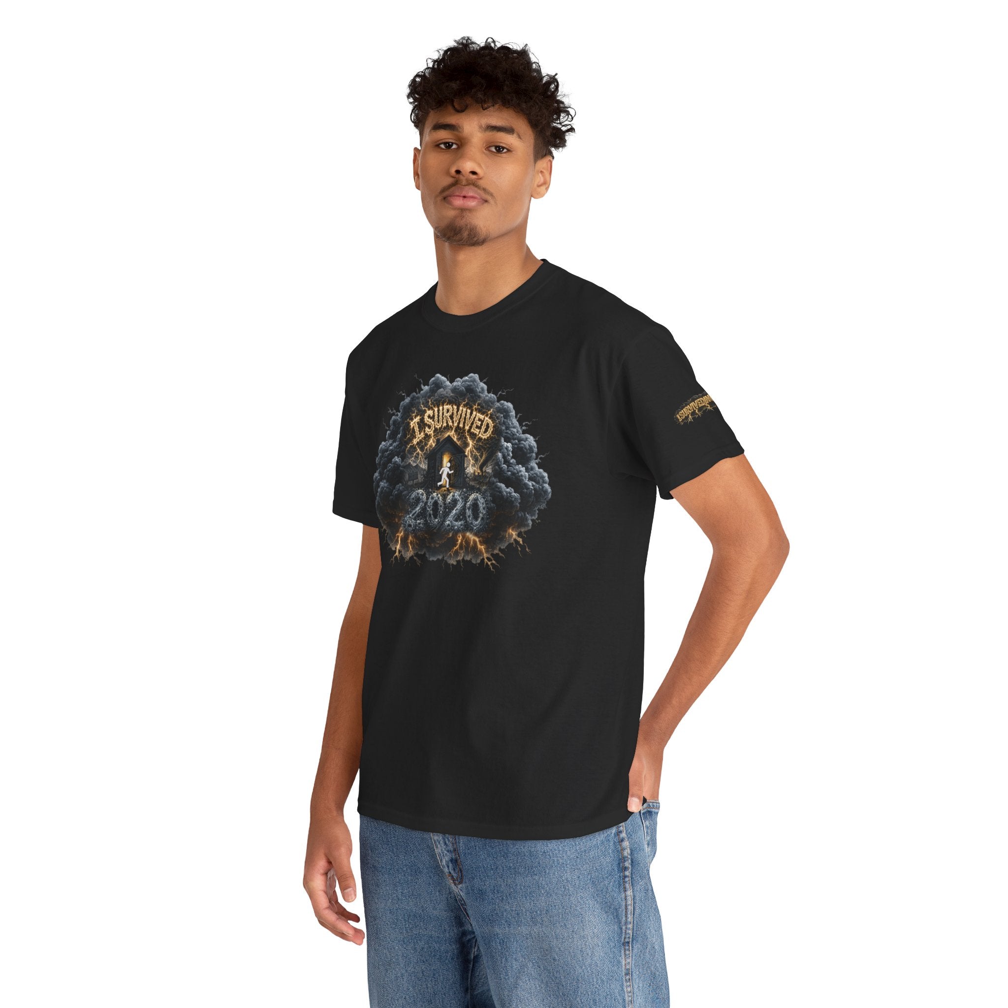I Survived 2020 — Director's Cut Original Design Teaser Tee | Season 1 Premiere Drop Unisex Heavy Cotton Tee (SPECIAL EDITION)