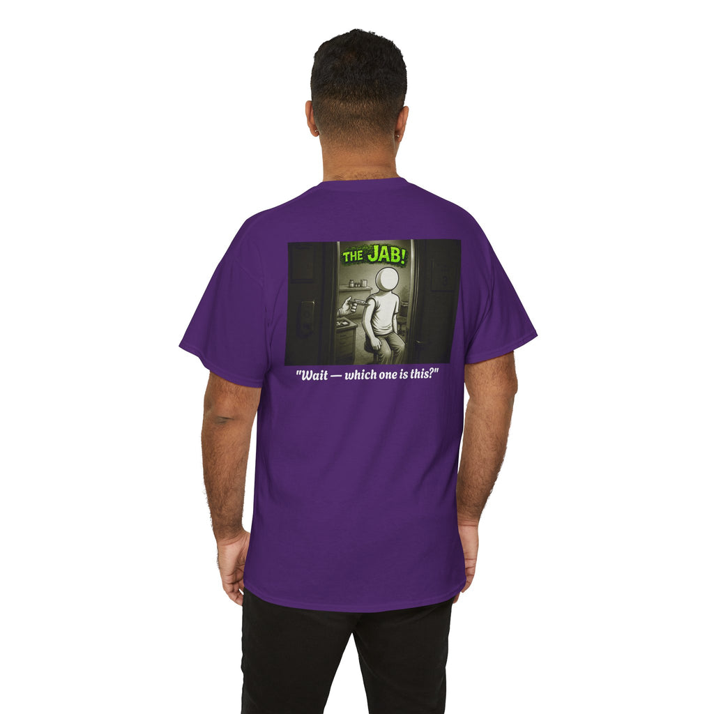 I Survived 2020 — PANDEMIC S1:E3: Director's Cut "The Jab!" Unisex Heavy Cotton Tee