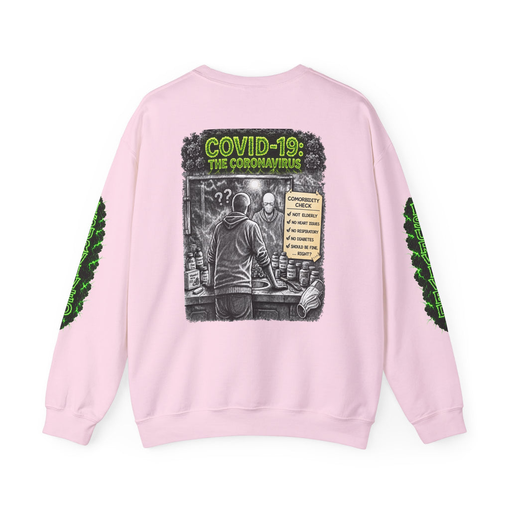 I Survived 2020 — Director's Cut S1:E1 "COVID-19: The Coronavirus" | Pandemic Edition Unisex Heavy Blend™ Crewneck Sweatshirt