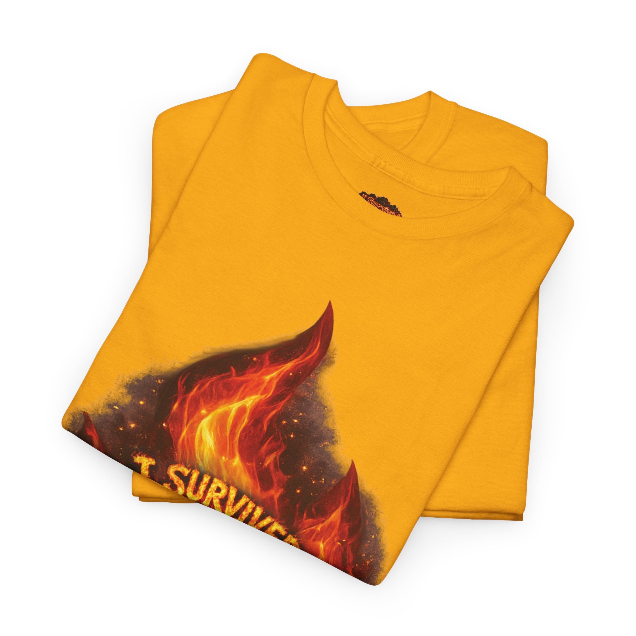 I Survived 2020 — Director's Cut S2:E1 "Berry Creek" | Wildfire Edition Memorial Unisex Heavy Cotton Tee (SPECIAL EDITION)