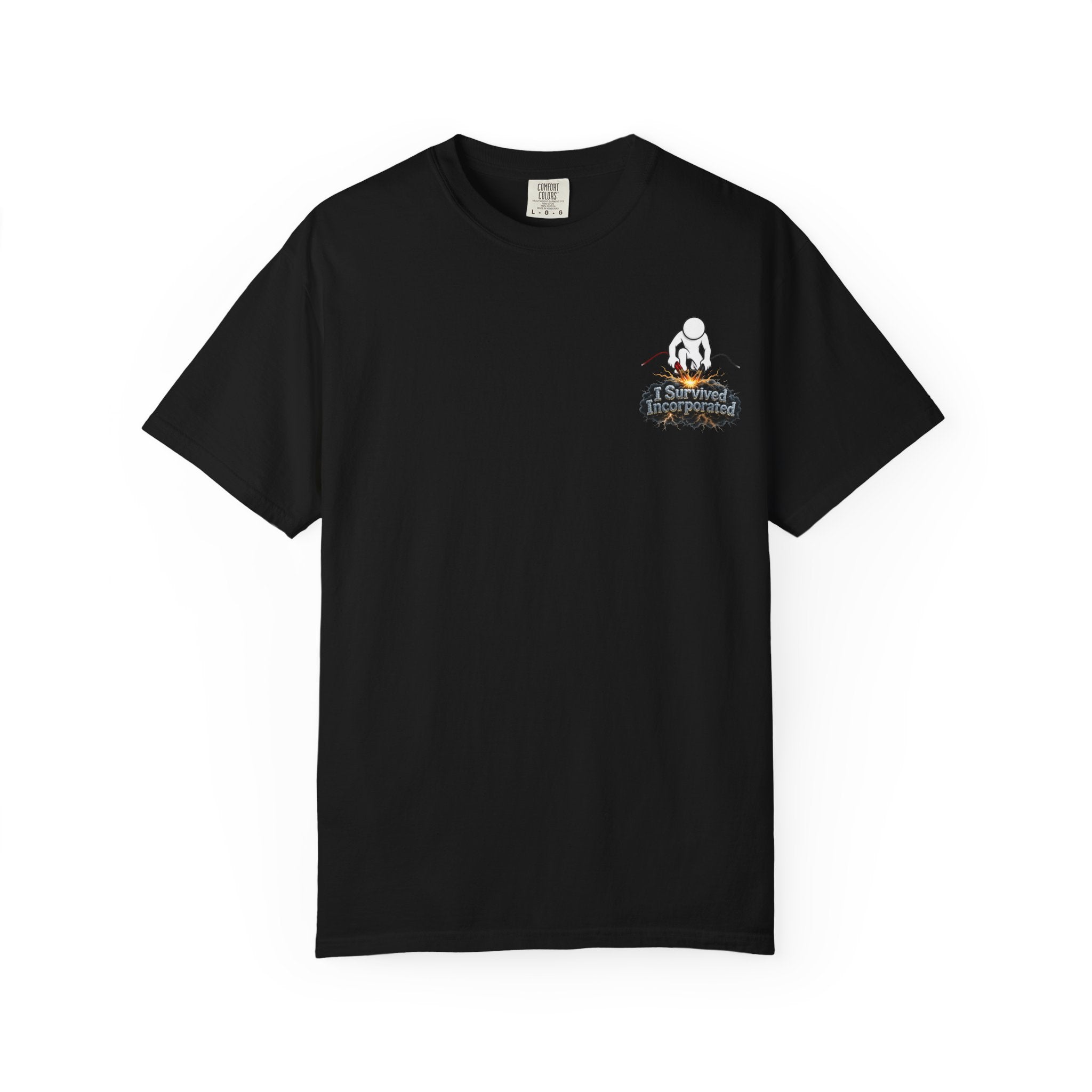 I Survived 2020 — "Please Stand By" Test Pattern Tee Summer Premier Unisex Garment-Dyed T-shirt