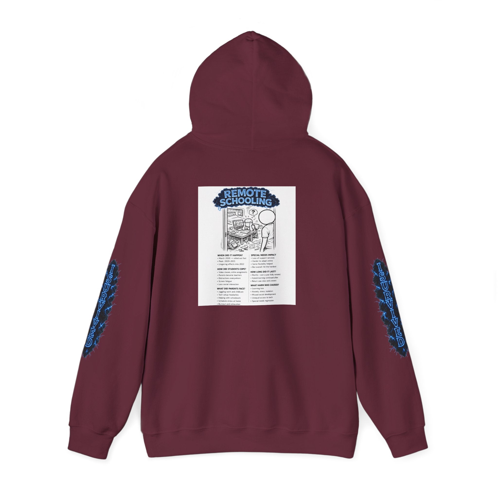 I Survived 2020 — Director's Cut S3:E3 "Remote Schooling" | Lockdown Edition Documentary Hoodie Sweatshirt