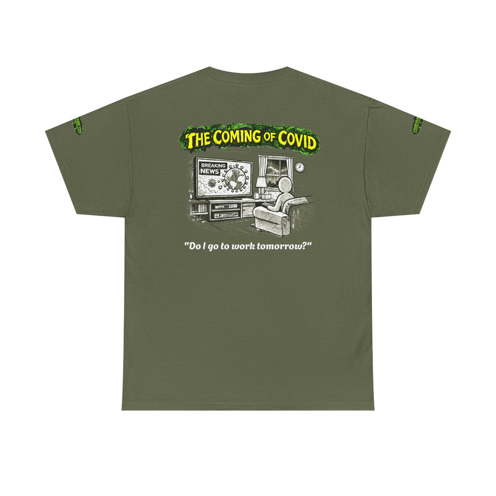 I Survived 2020 — PANDEMIC S1:E2: Director's Cut Special Edition "The Coming of COVID" Unisex Heavy Cotton Tee