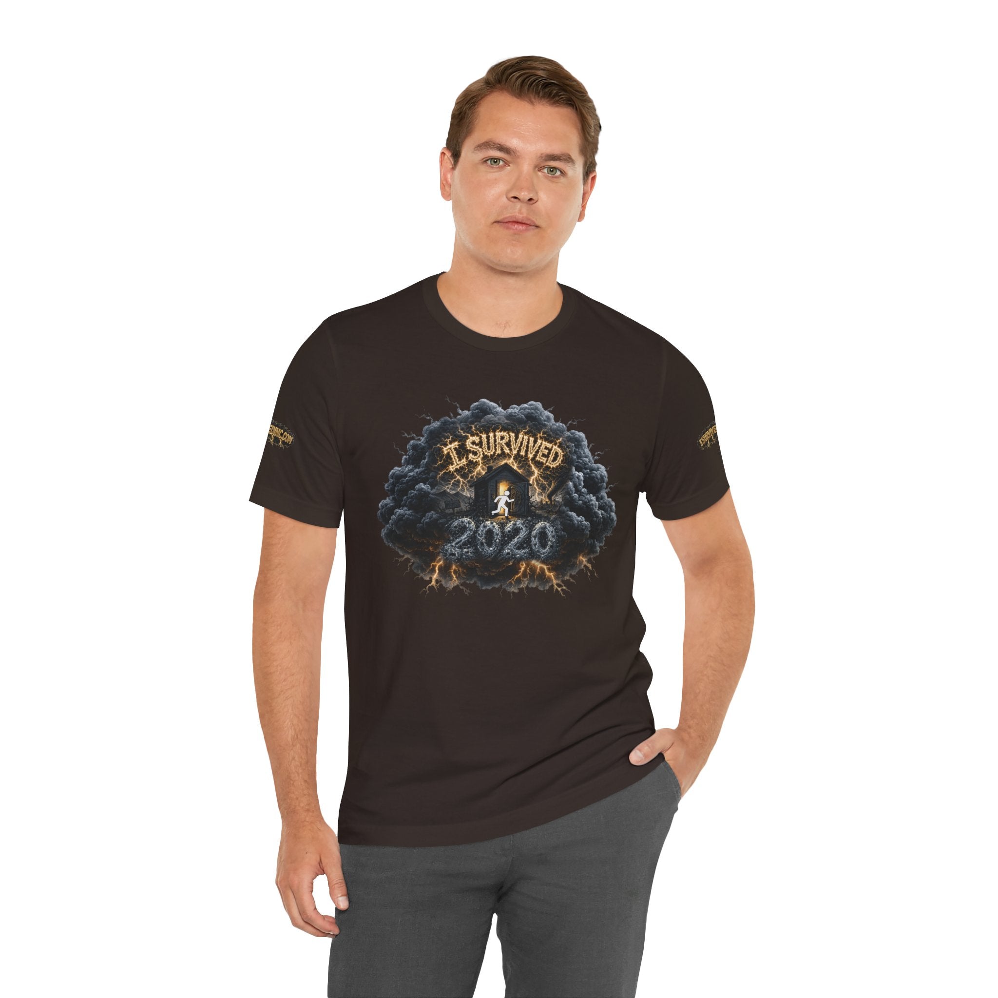 I Survived 2020 — Director's Cut Original Design Teaser Tee | Season 1 Premiere Drop Unisex Jersey Short Sleeve Tee