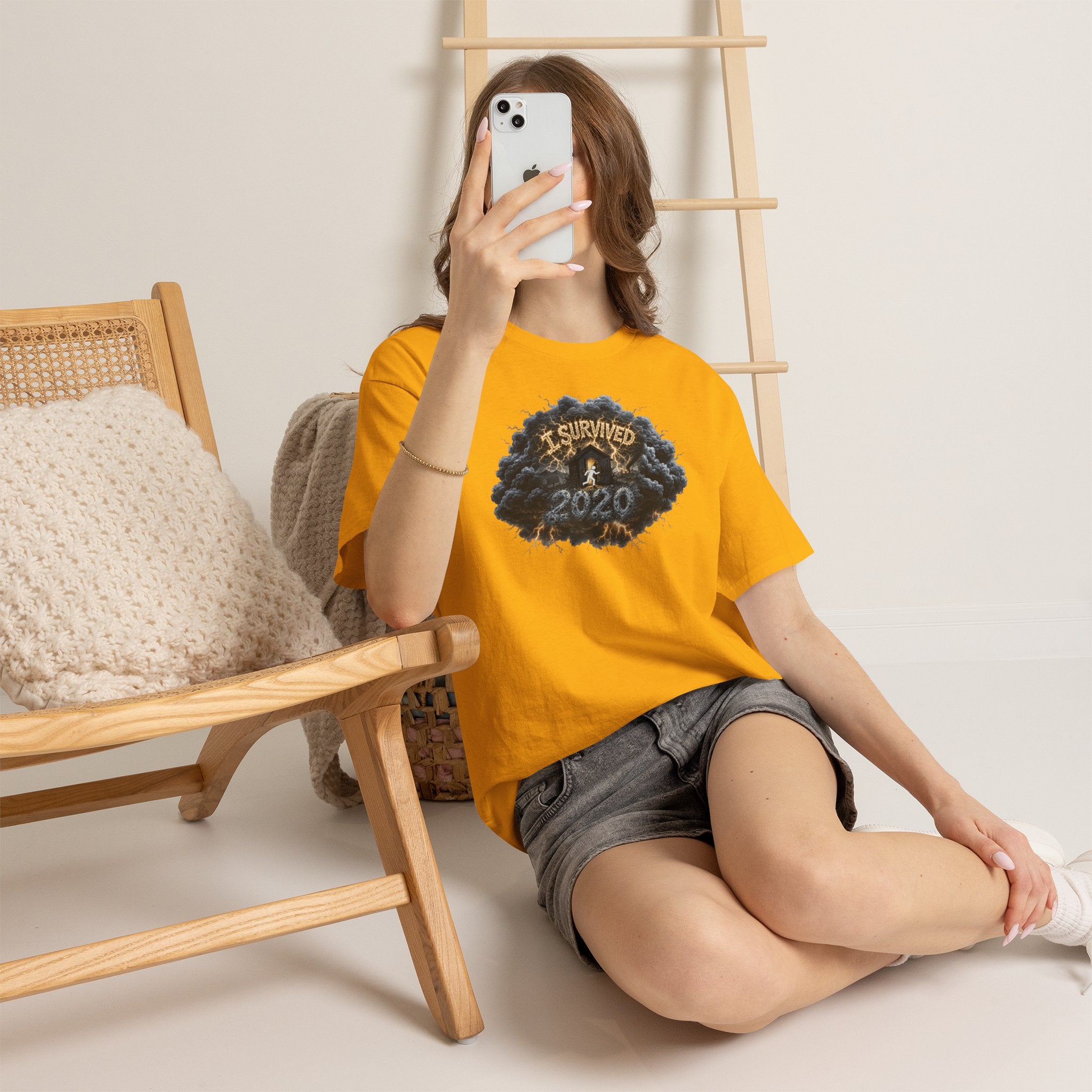 I Survived 2020 — Director's Cut Original Design Teaser Tee | Season 1 Premiere Drop Unisex Heavy Cotton Tee