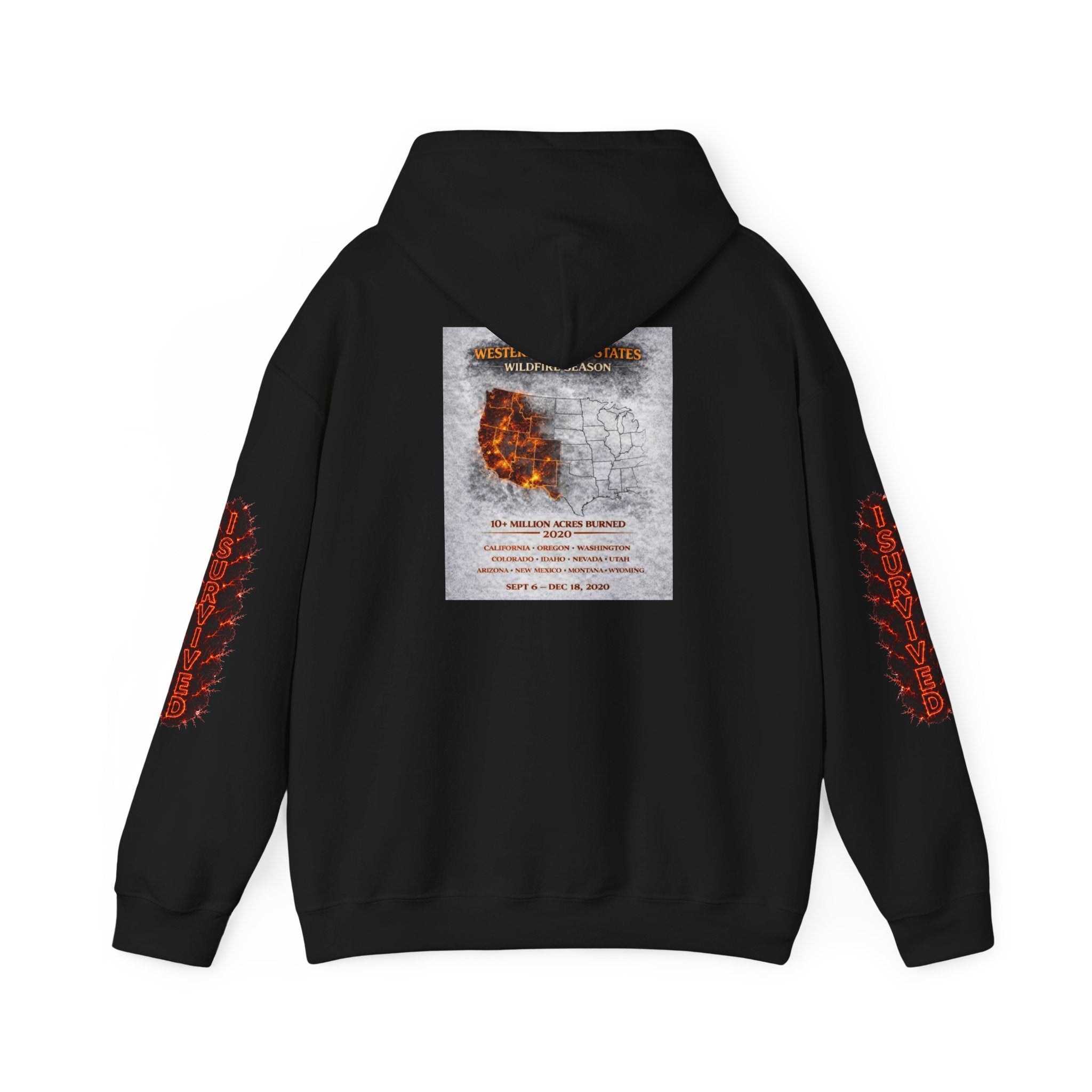 I Survived 2020 — Director's Cut S2:E4 "Western U.S. Wildfire Season" | Mid-Season Finale Pt. 1 | Wildfire Edition Memorial Hoodie Sweatshirt