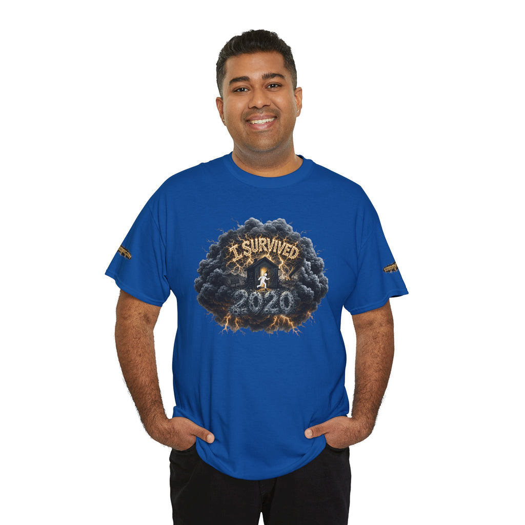 I Survived 2020 — Director's Cut Original Design Teaser Tee | Season 1 Premiere Drop Unisex Heavy Cotton Tee (SPECIAL EDITION)