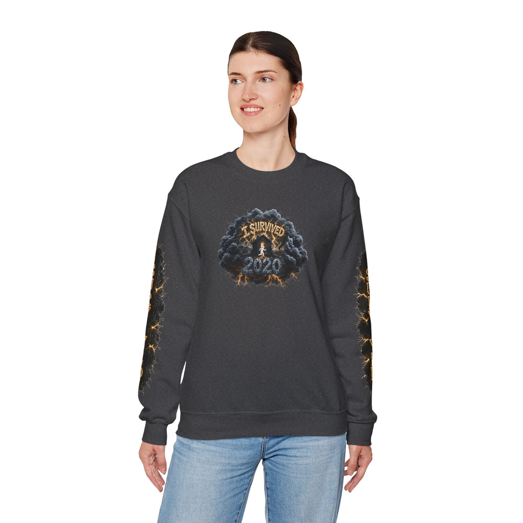I Survived 2020 — Original PILOT Design: Director's Cut Special Edition Unisex Heavy Blend™ Crewneck Sweatshirt