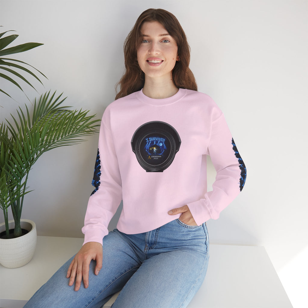 I Survived 2020 — LOCKDOWN S3:E2: Director's Cut Special Edition "Dating Under Lockdown" Unisex Heavy Blend™ Crewneck Sweatshirt