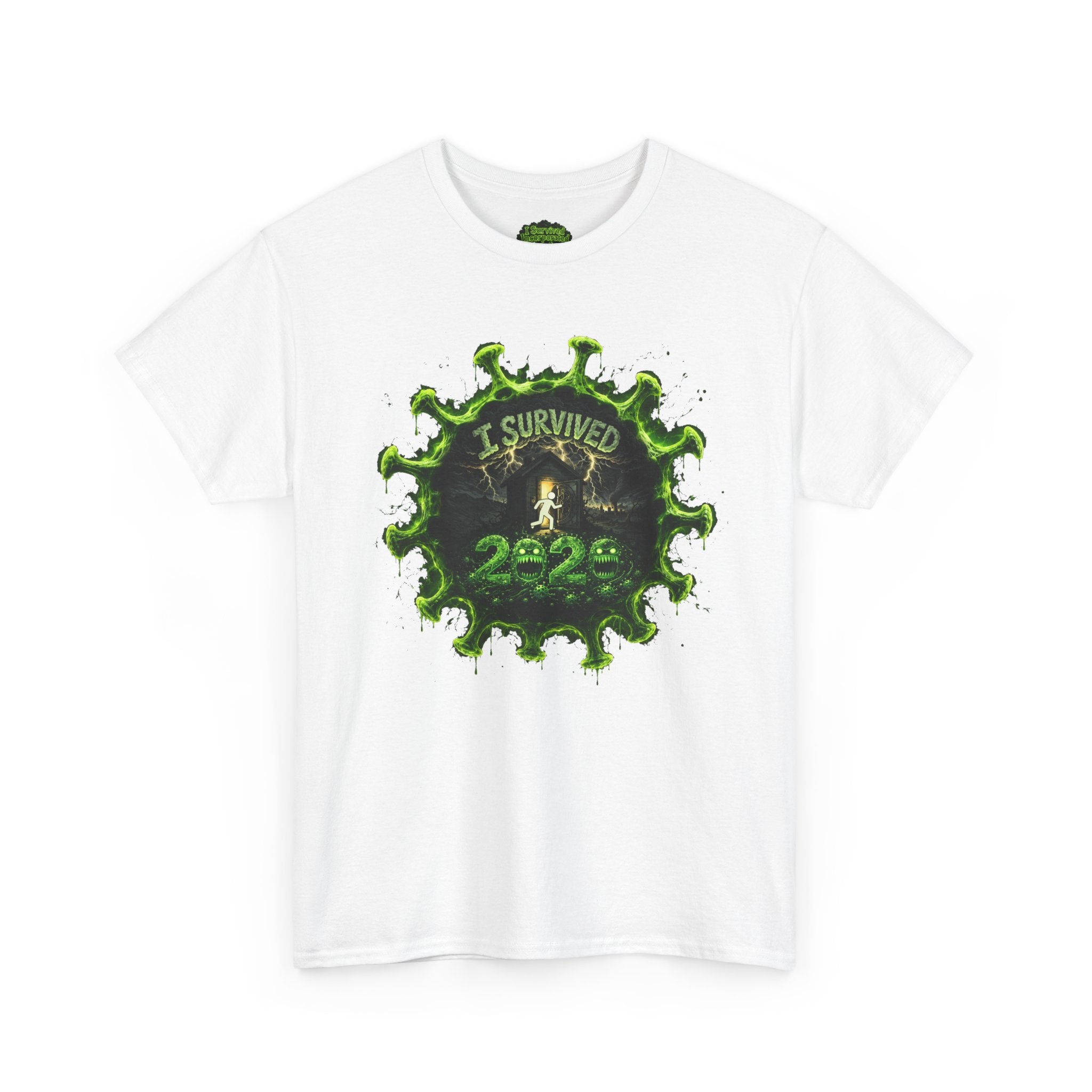 I Survived 2020 — Director's Cut S1:E3 "The Jab!" | Pandemic Edition Unisex Heavy Cotton Tee