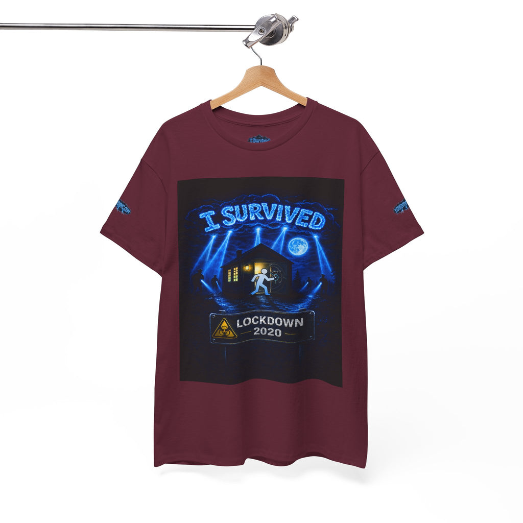 I Survived 2020 — S3:E3 "Remote Schooling" | Lockdown Edition Documentary Unisex Heavy Cotton Tee (SPECIAL EDITION)