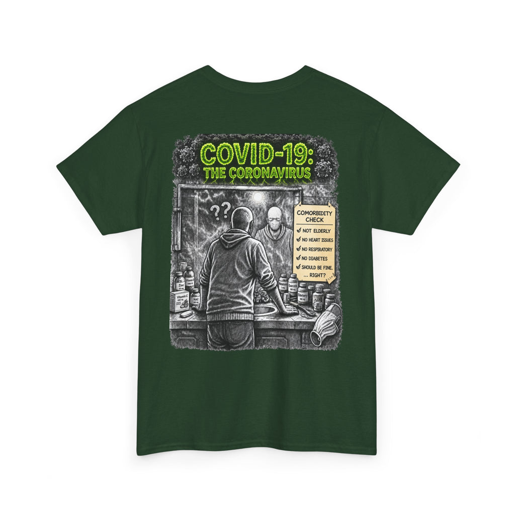 I Survived 2020 — Director's Cut S1:E1 "COVID-19: The Coronavirus" | Pandemic Edition Unisex Heavy Cotton Tee