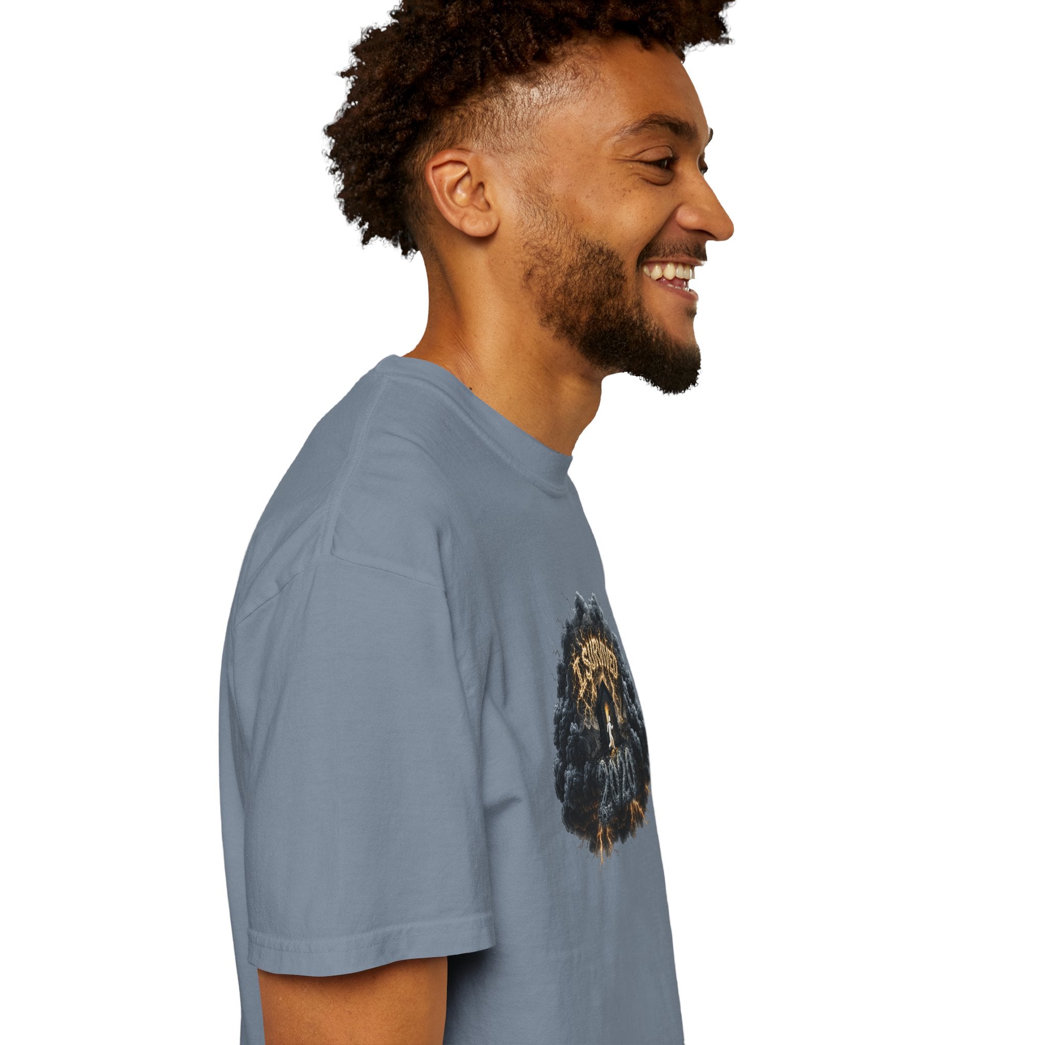I Survived 2020 — Original PILOT Design: Director's Cut Unisex Garment-Dyed T-shirt
