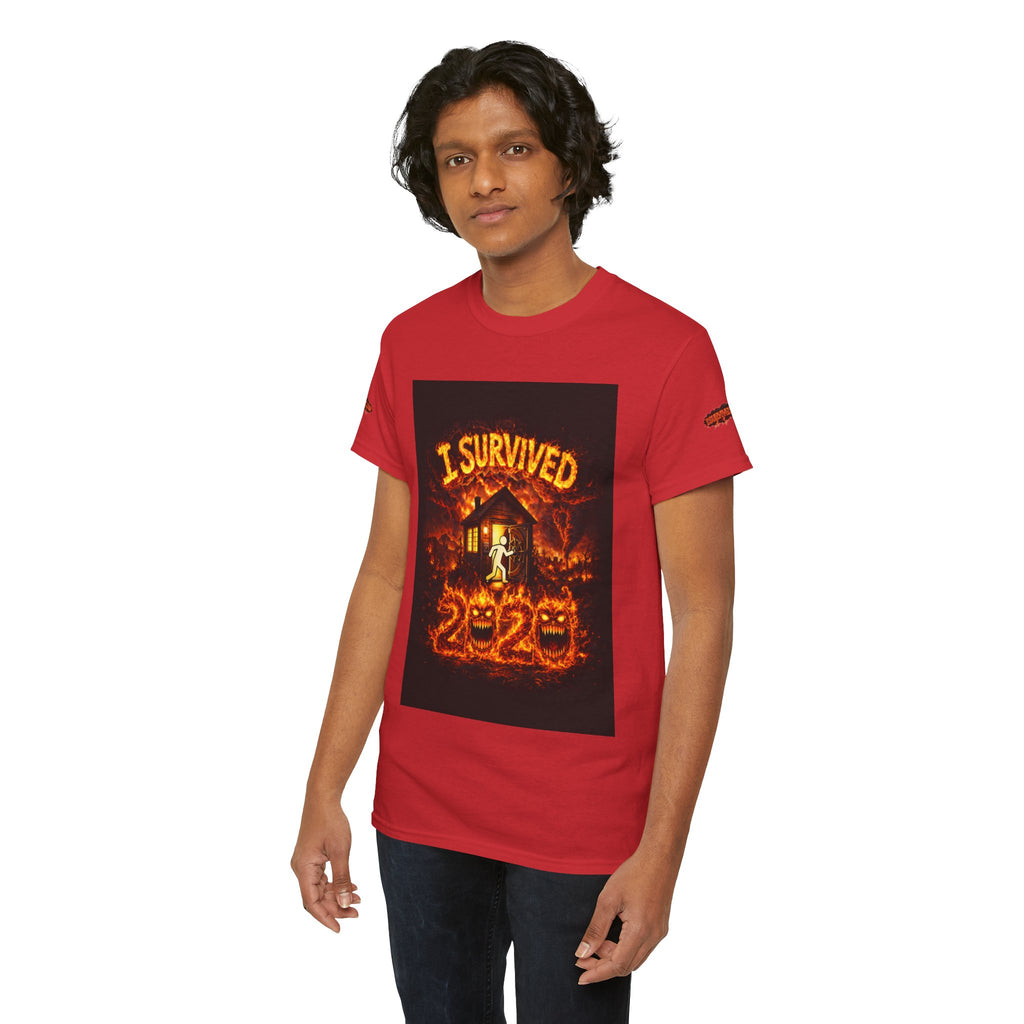 I Survived 2020 — S2:E1 "Berry Creek" | Wildfire Edition Memorial Unisex Heavy Cotton Tee (SPECIAL EDITION)