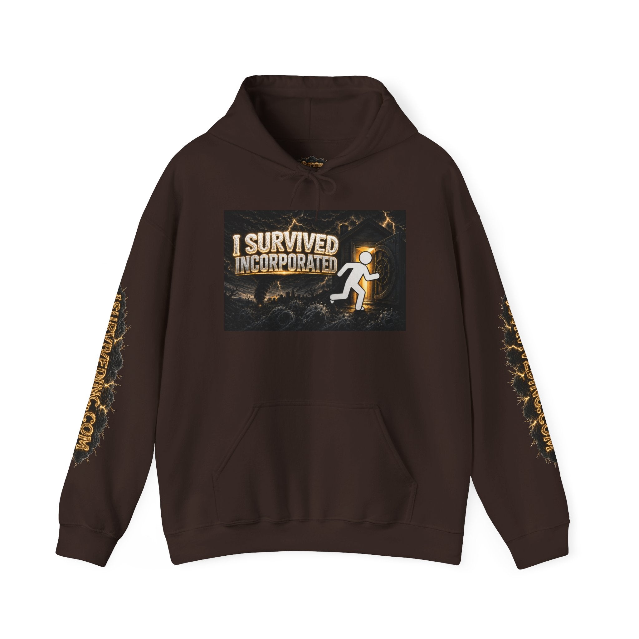 I Survived Incorporated Hoodie Sweatshirt – Original Design Teaser