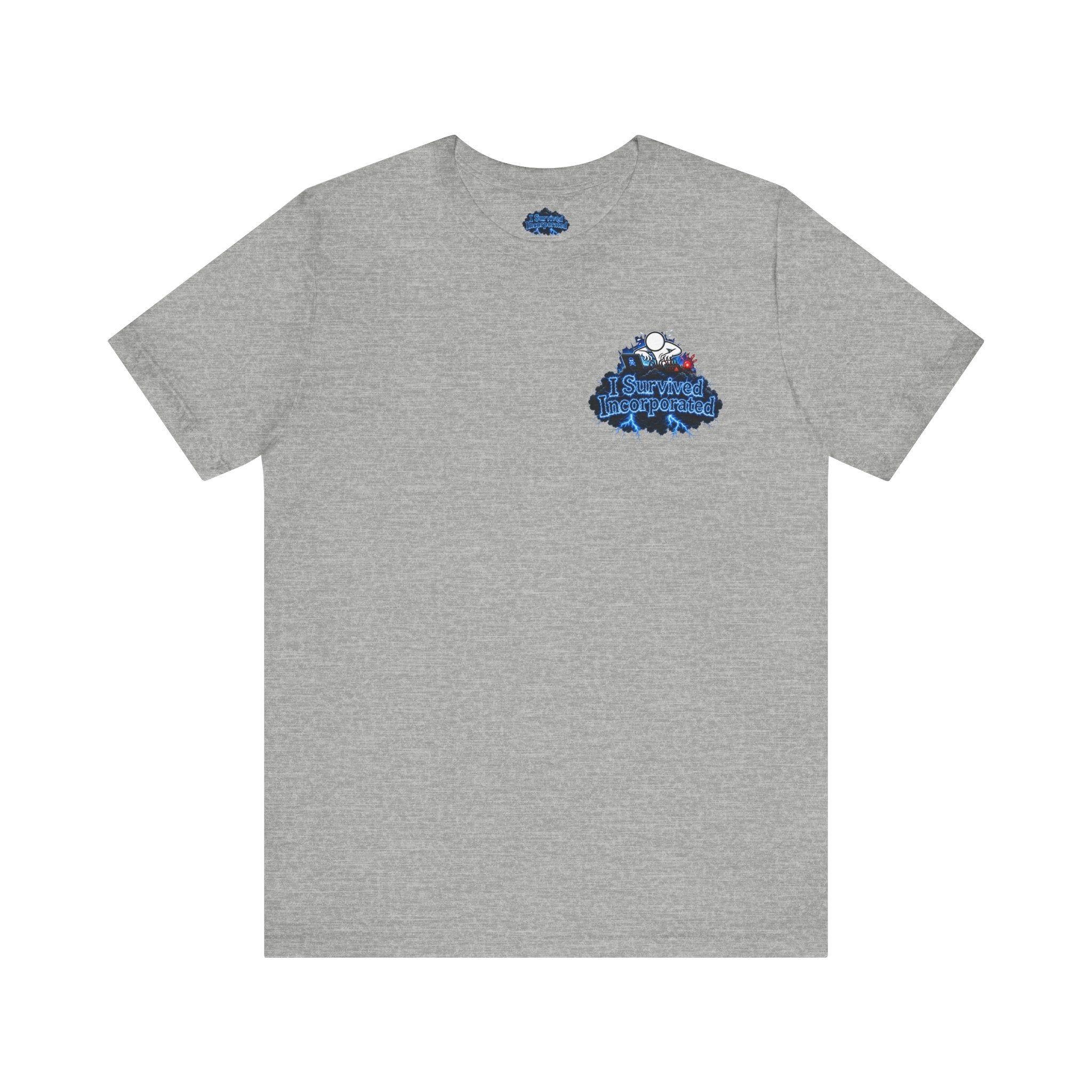 I Survived 2020 — "Please Stand By" Test Pattern Tee Lockdown Summer Exclusive Unisex Jersey Short Sleeve Tee