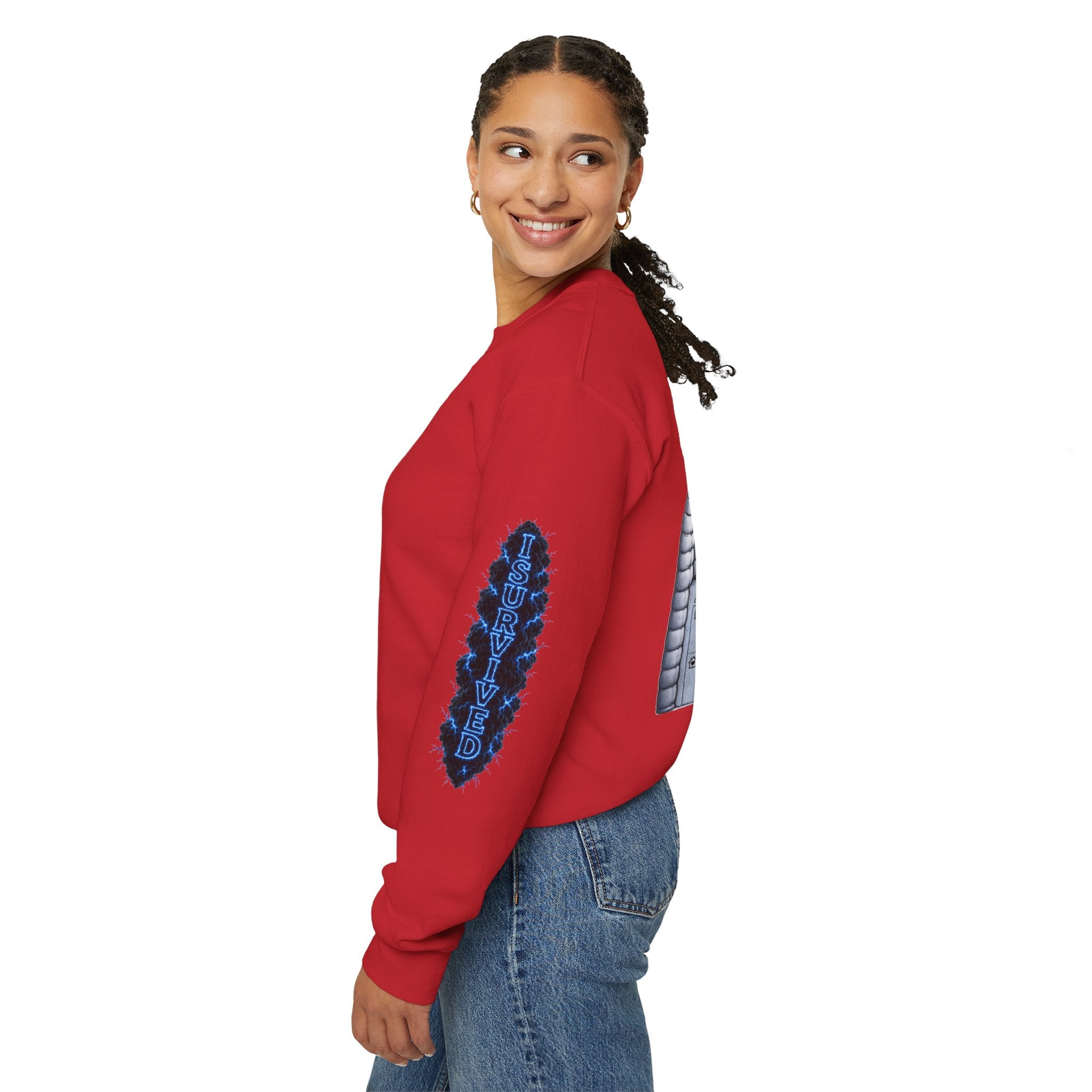 I Survived 2020 —  LOCKDOWN S3:E1: Director's Cut Special Edition "Quarantine" Unisex Heavy Blend™ Crewneck Sweatshirt