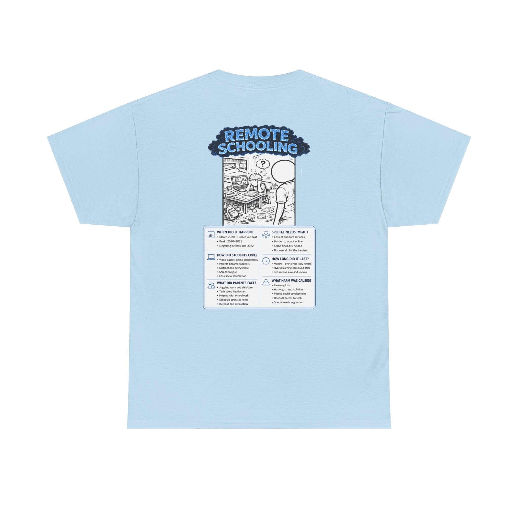 I Survived 2020 — LOCKDOWN S3:E3: "Remote Schooling" Documentary Tee