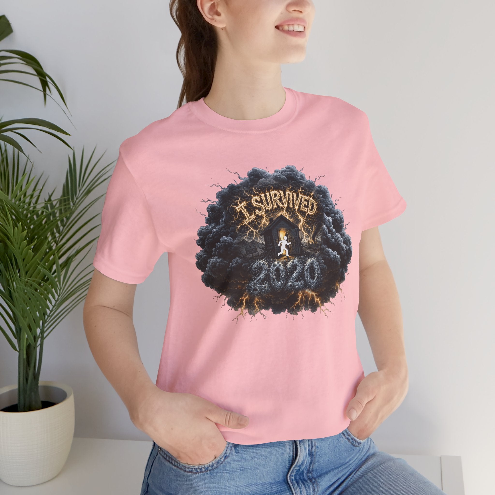 I Survived 2020 — Director's Cut Original Design Teaser Tee | Season 1 Premiere Drop Unisex Jersey Short Sleeve Tee