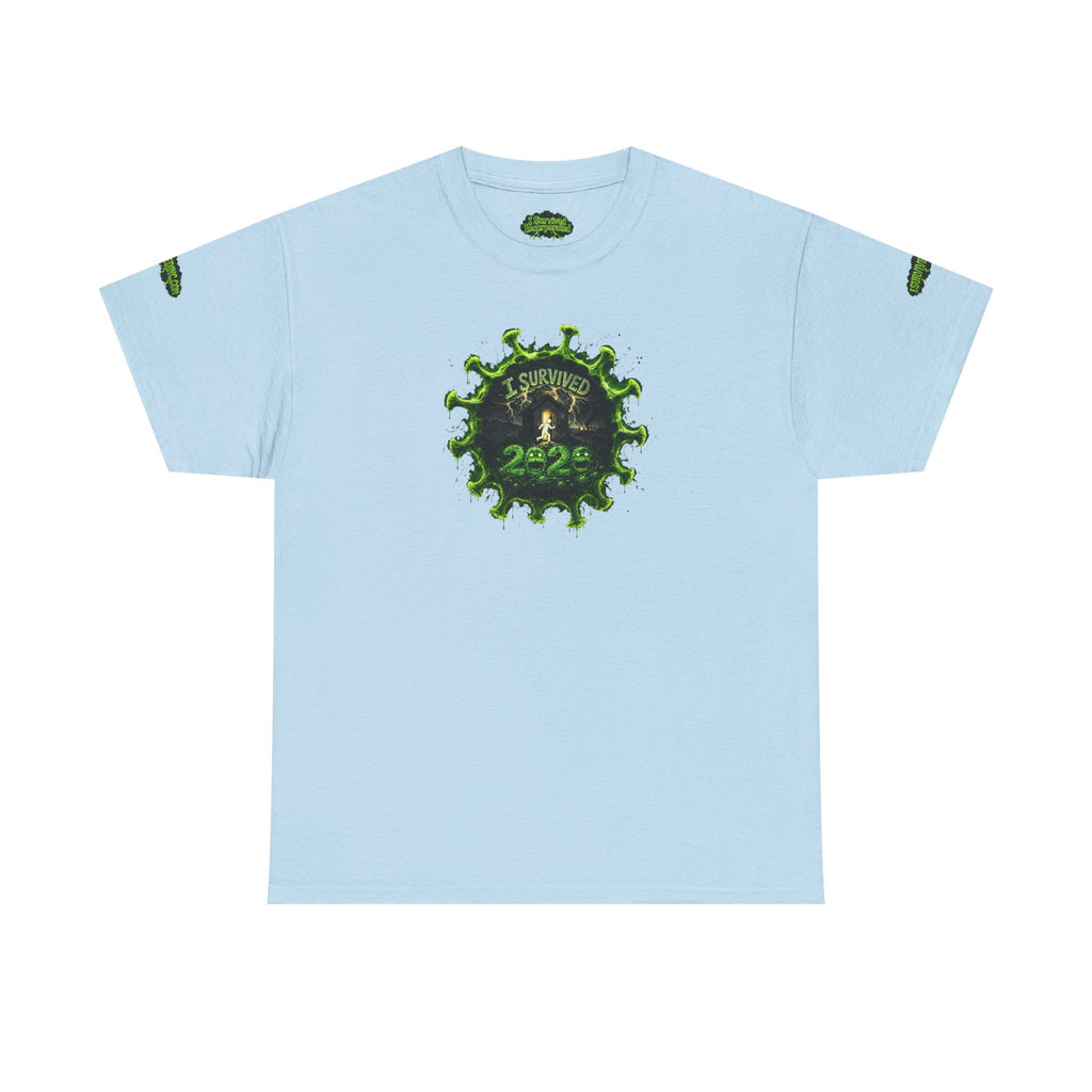 I Survived 2020 — PANDEMIC S1:E4: Director's Cut Special Edition "Mask Madness" Unisex Heavy Cotton Tee